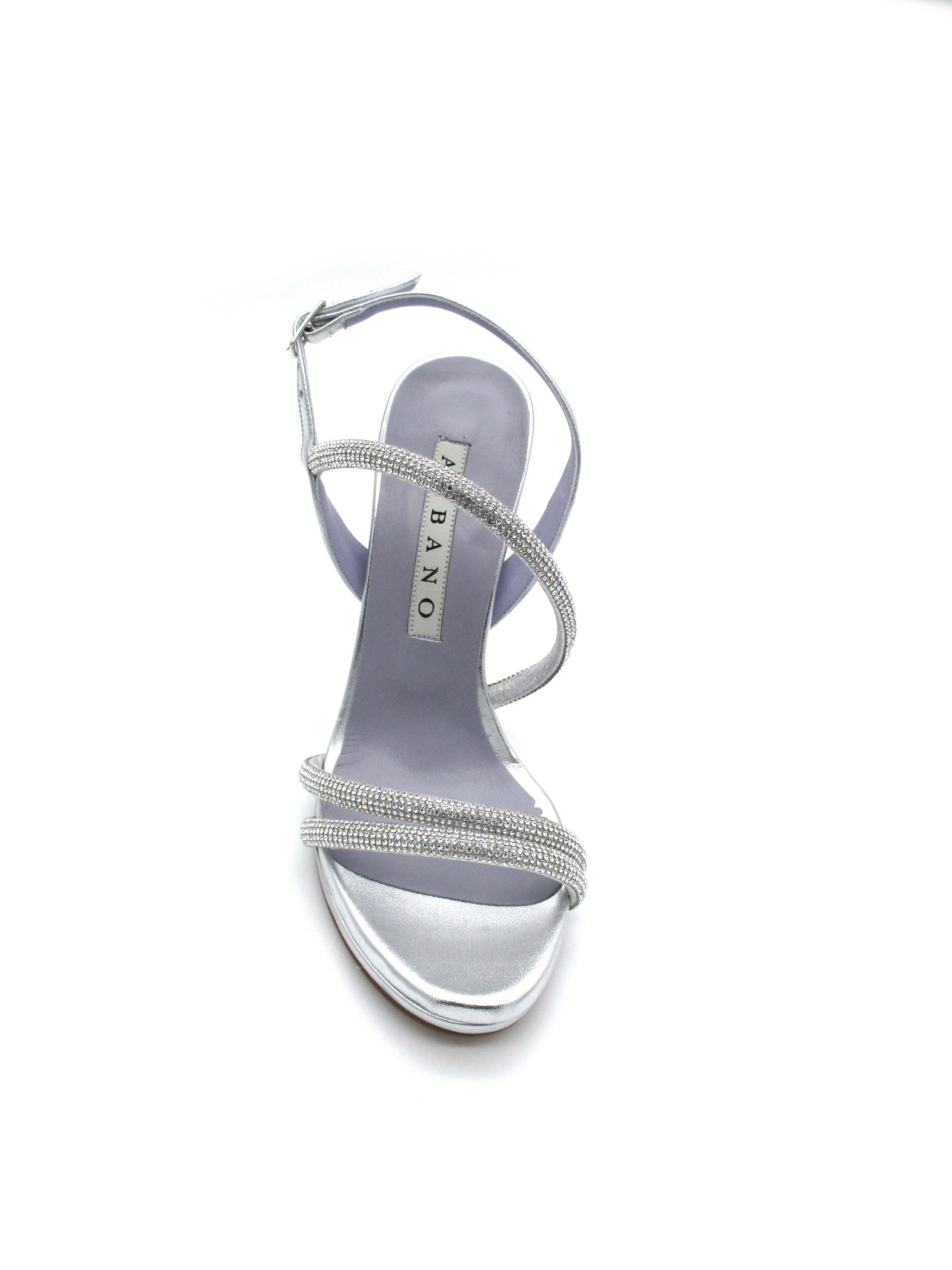 Sandalo donna 3233 Albano Metallizzato Argento