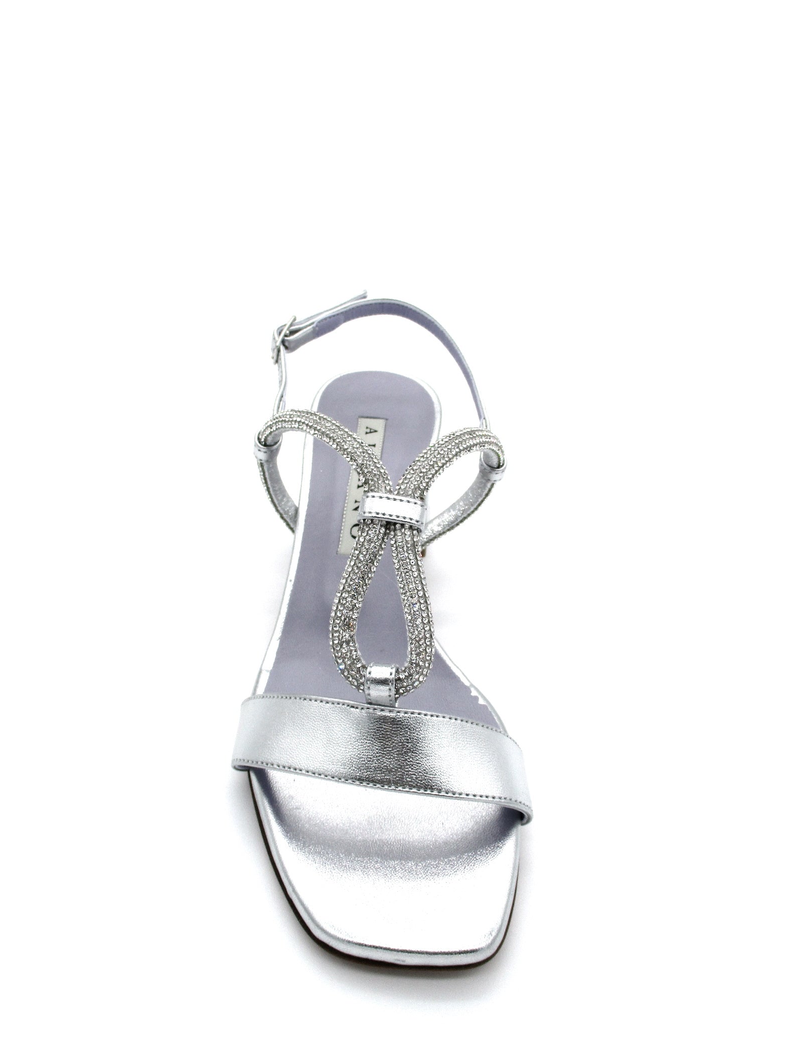 Sandalo donna 3212 Albano Metallizzato Argento