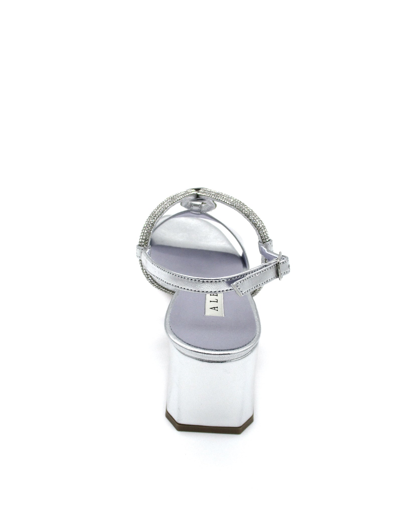 Sandalo donna 3212 Albano Metallizzato Argento
