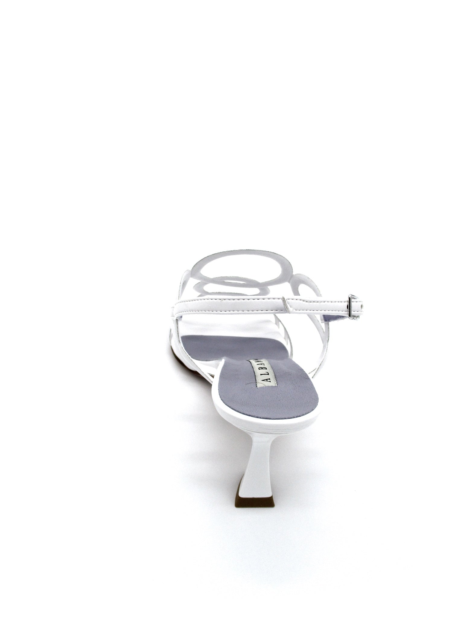 Sandalo donna 3227 Albano Vernice Bianco