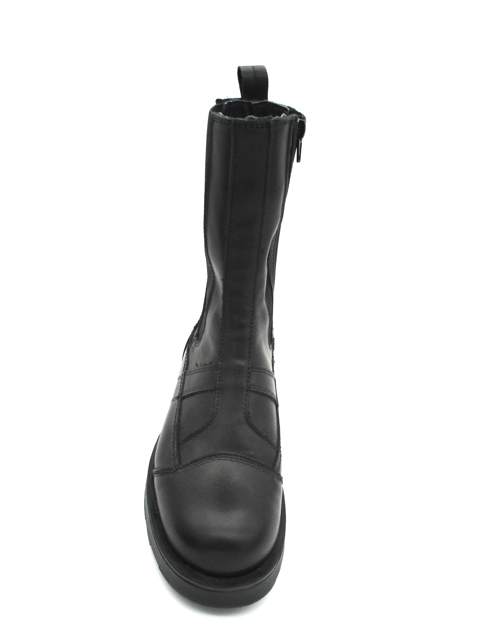 Stivaletto pelle donna OXS 190400 nero