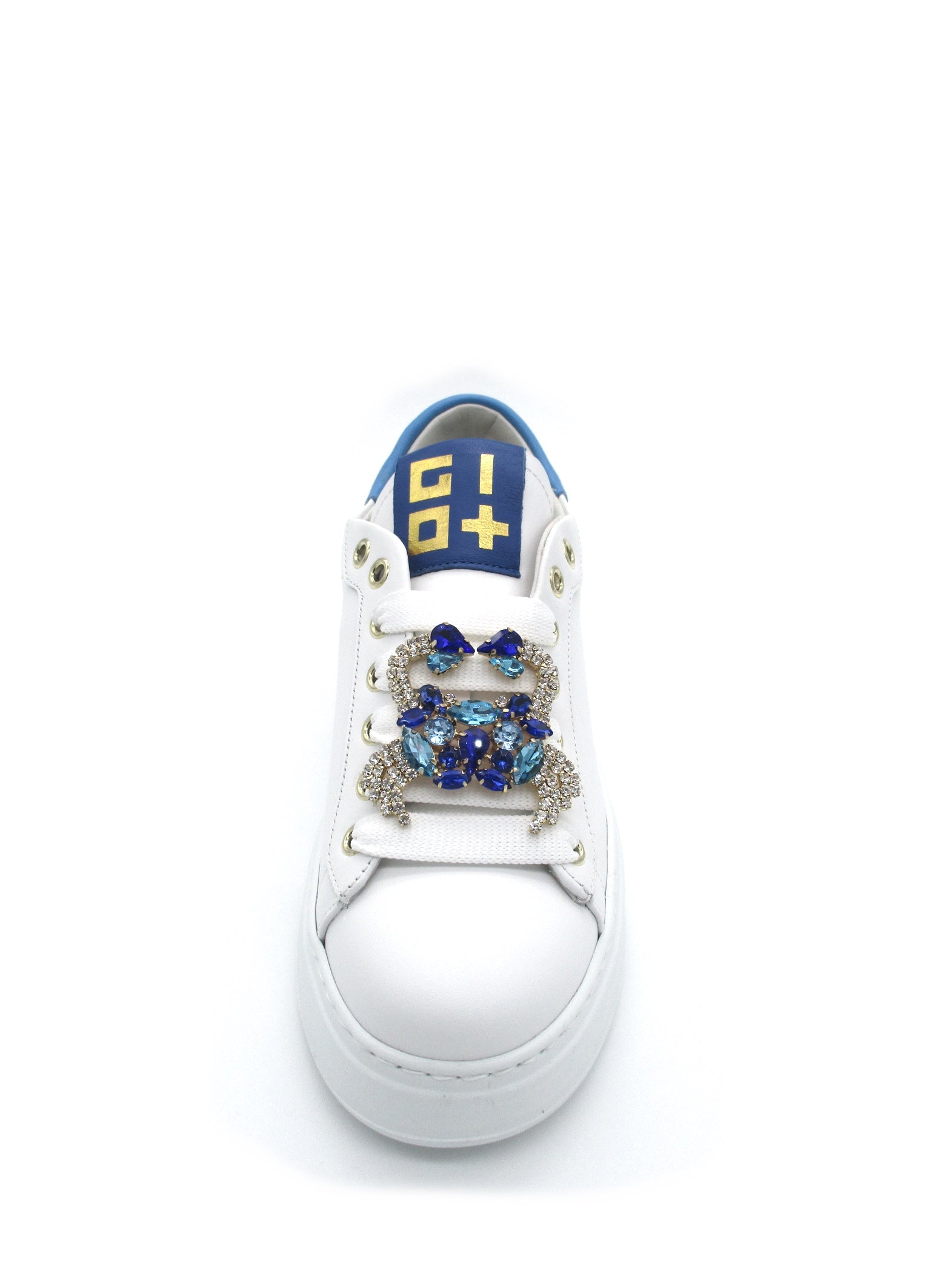 Sneaker pelle donna GIO+ PIA 38 combi Granchio bianca