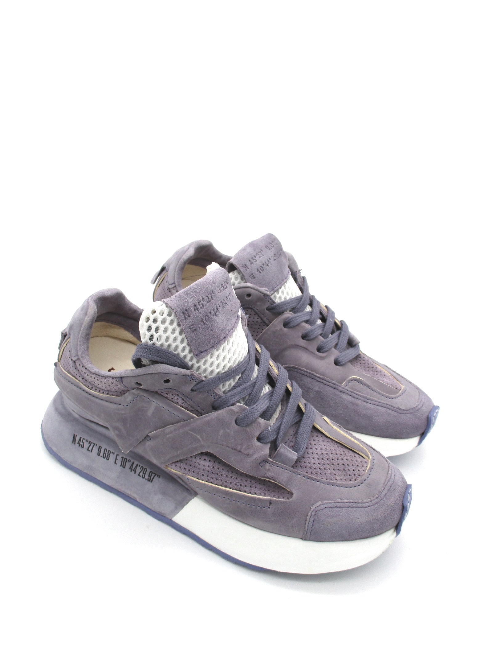 Sneaker in pelle donna As98 Lilla - A80103 -