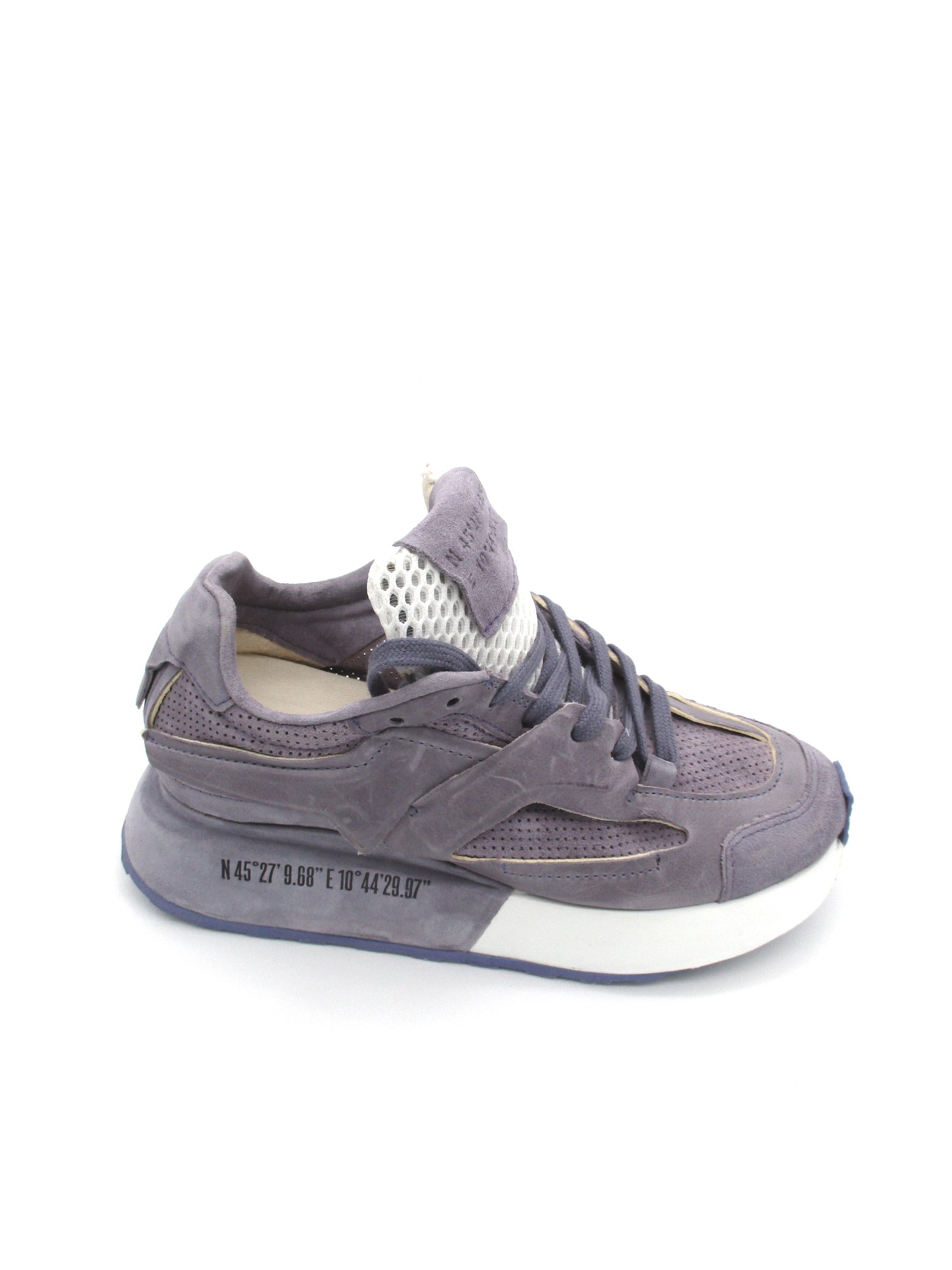 Sneaker in pelle donna As98 Lilla - A80103 -
