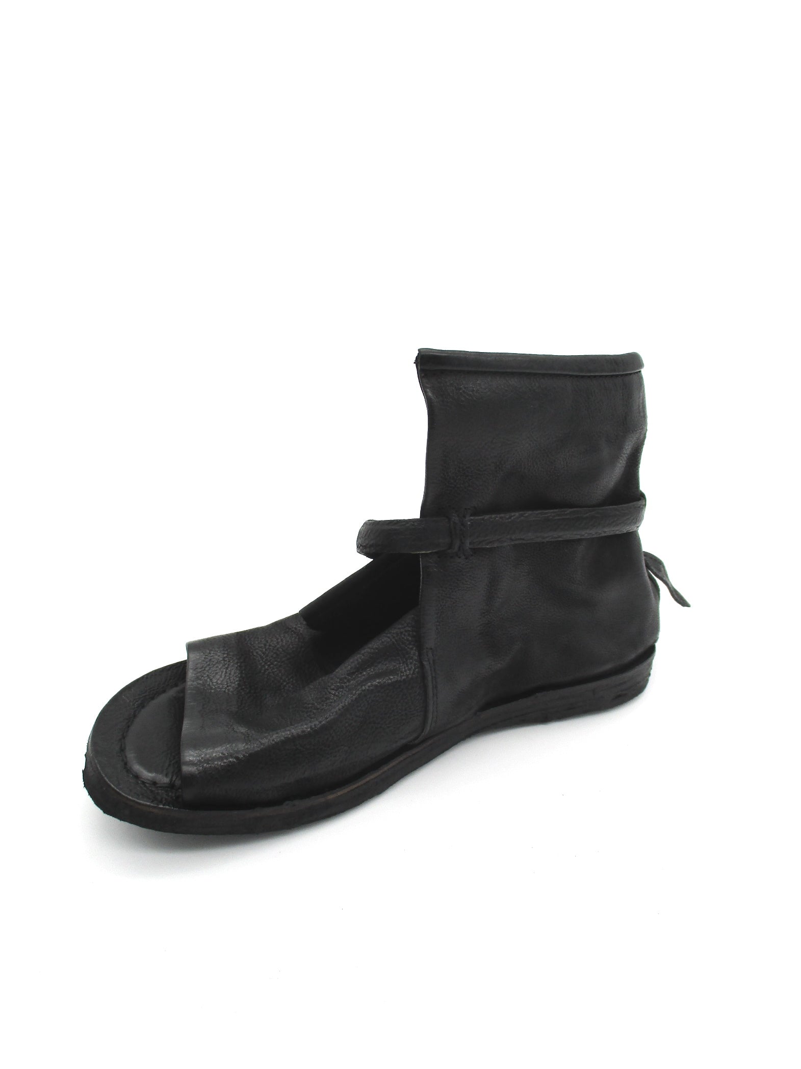 Sandalo in pelle donna As98 Nero - A16030 -