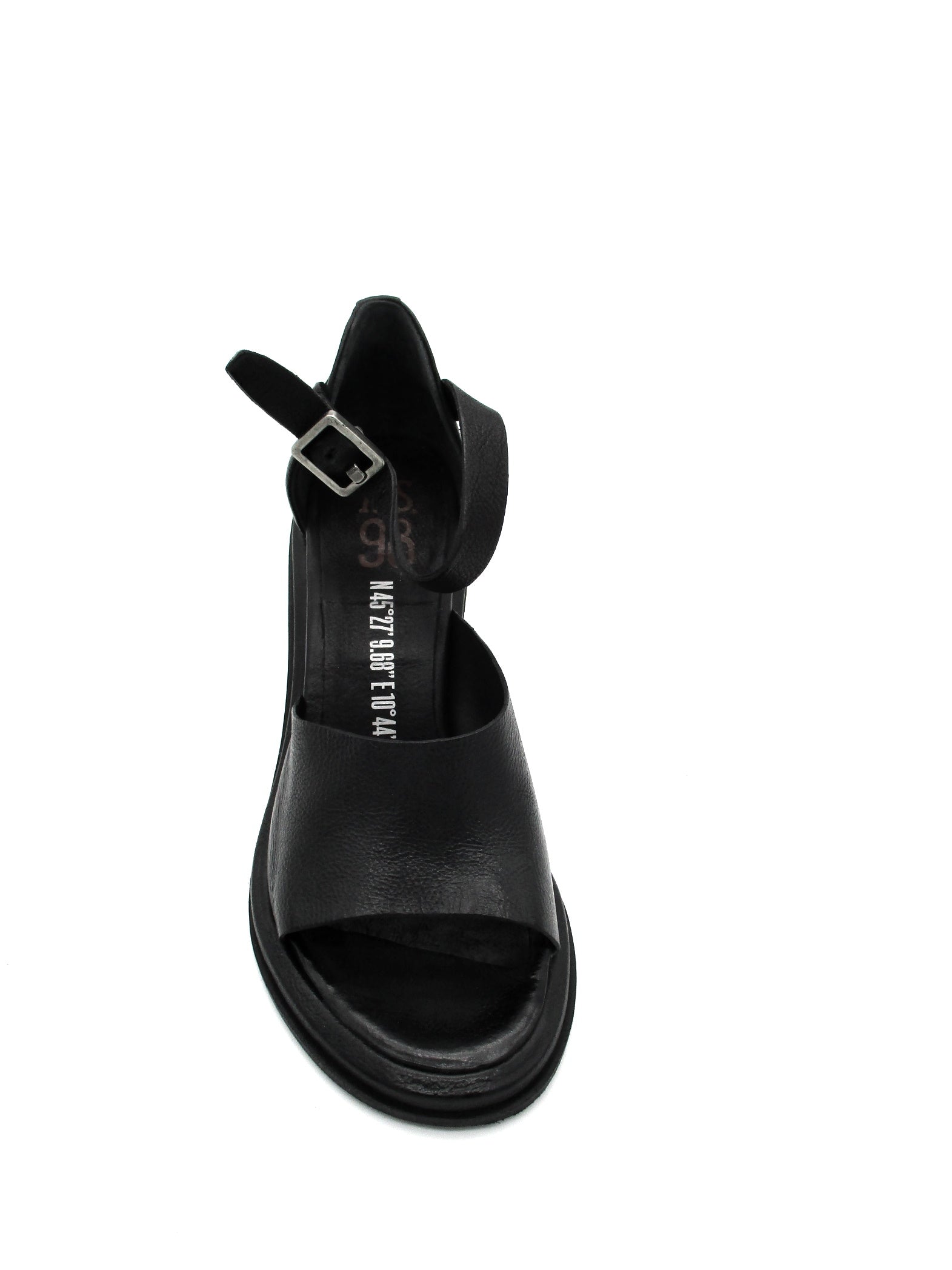 Sandalo in pelle donna As98 Sagita Black - B22006 -
