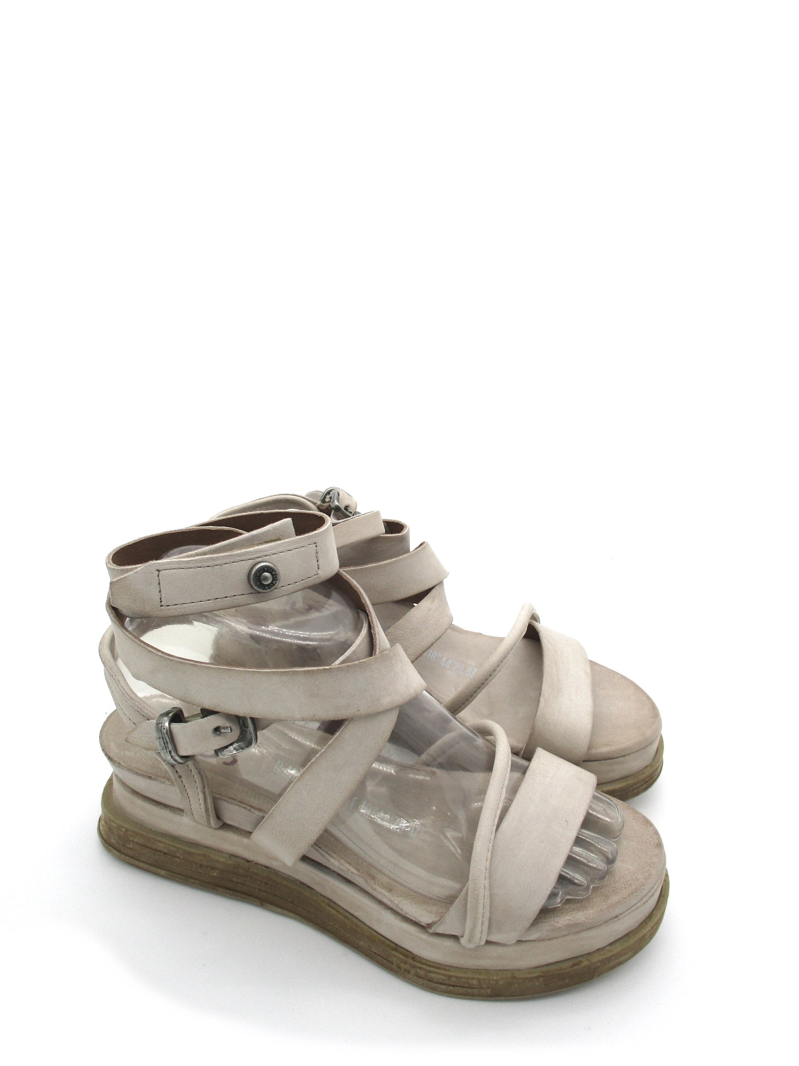 Sandalo in pelle zeppa donna As98 Lagos Dust - A15006 -