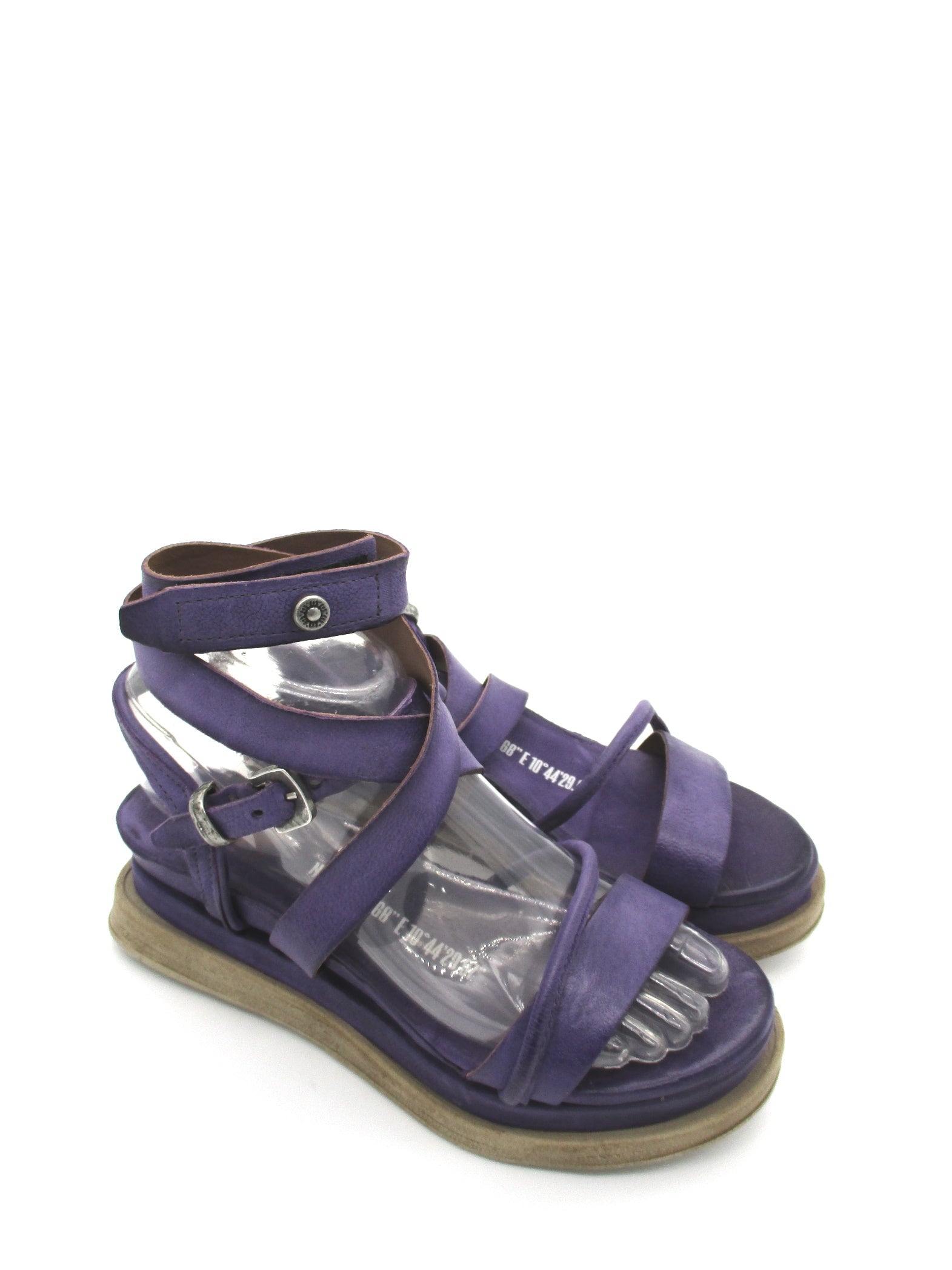 Sandalo in pelle zeppa donna As98 Lagos Toxic - A15006 -