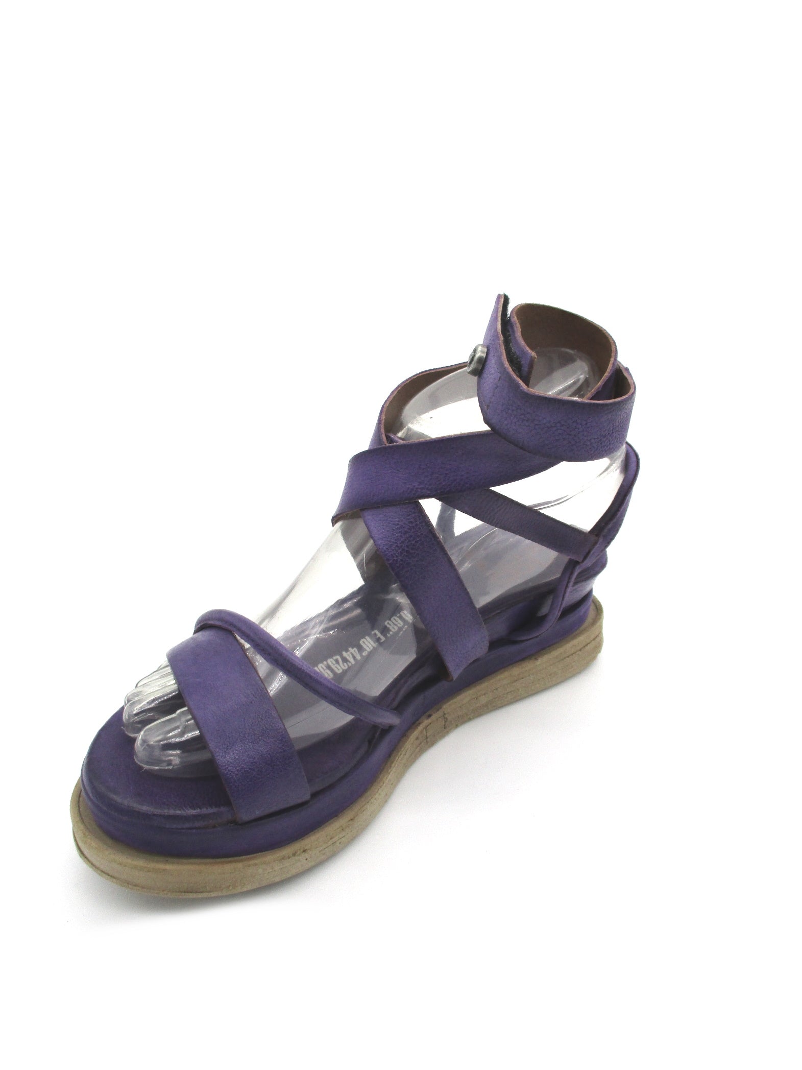 Sandalo in pelle zeppa donna As98 Lagos Toxic - A15006 -