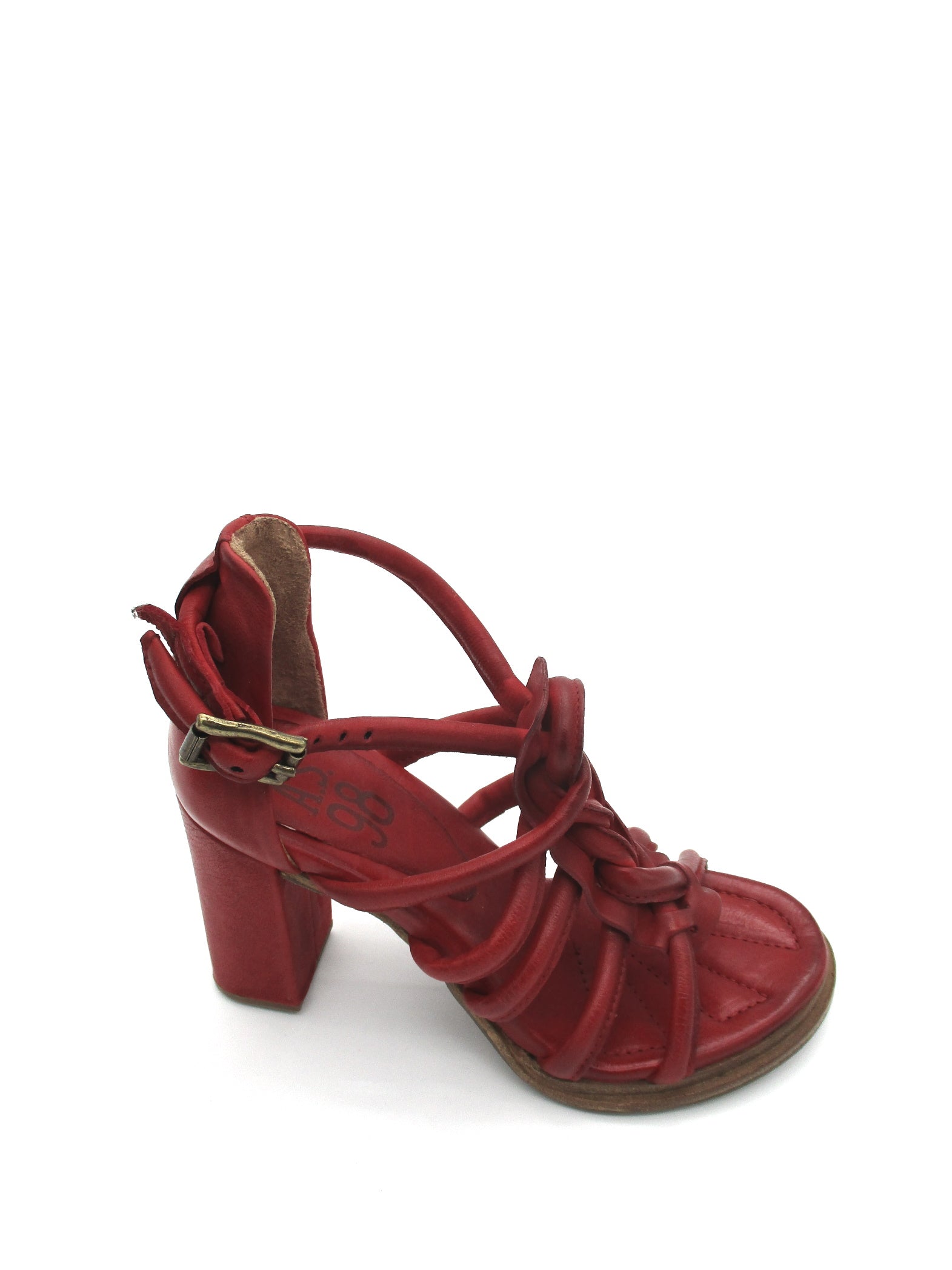 Sandalo in pelle donna AS98 Berrix Blood - A85002 -