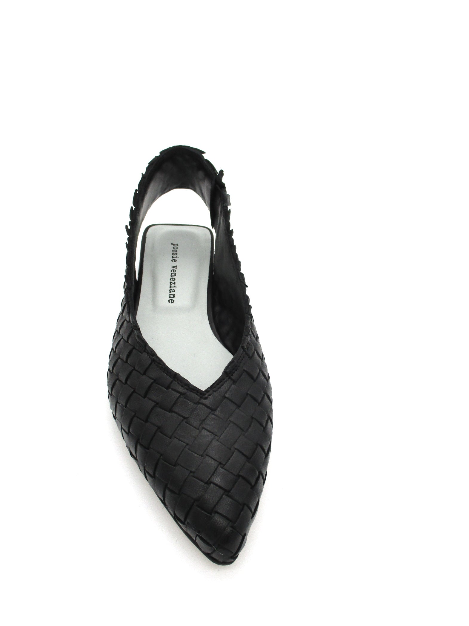 Décolleté pelle donna Poesie Veneziane Nero