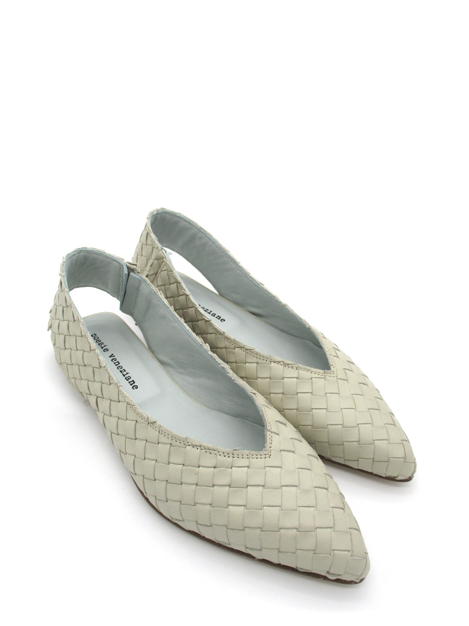 Décolleté pelle donna Poesie Veneziane Beige