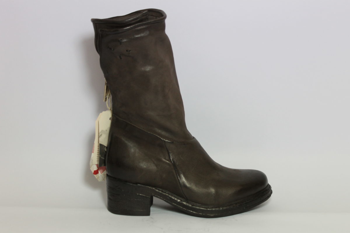 STIVALE PELLE DONNA AS98 261346 MARRONE