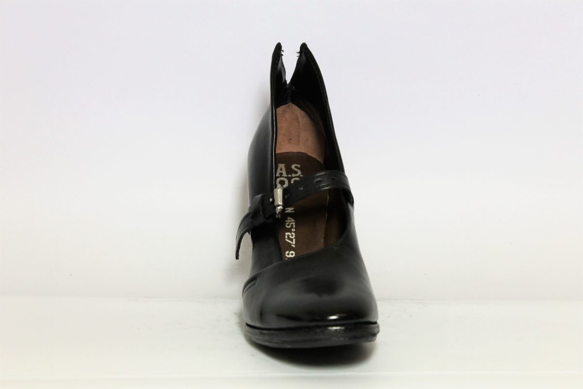 SCARPA PELLE DONNA AS98 583106 NERO