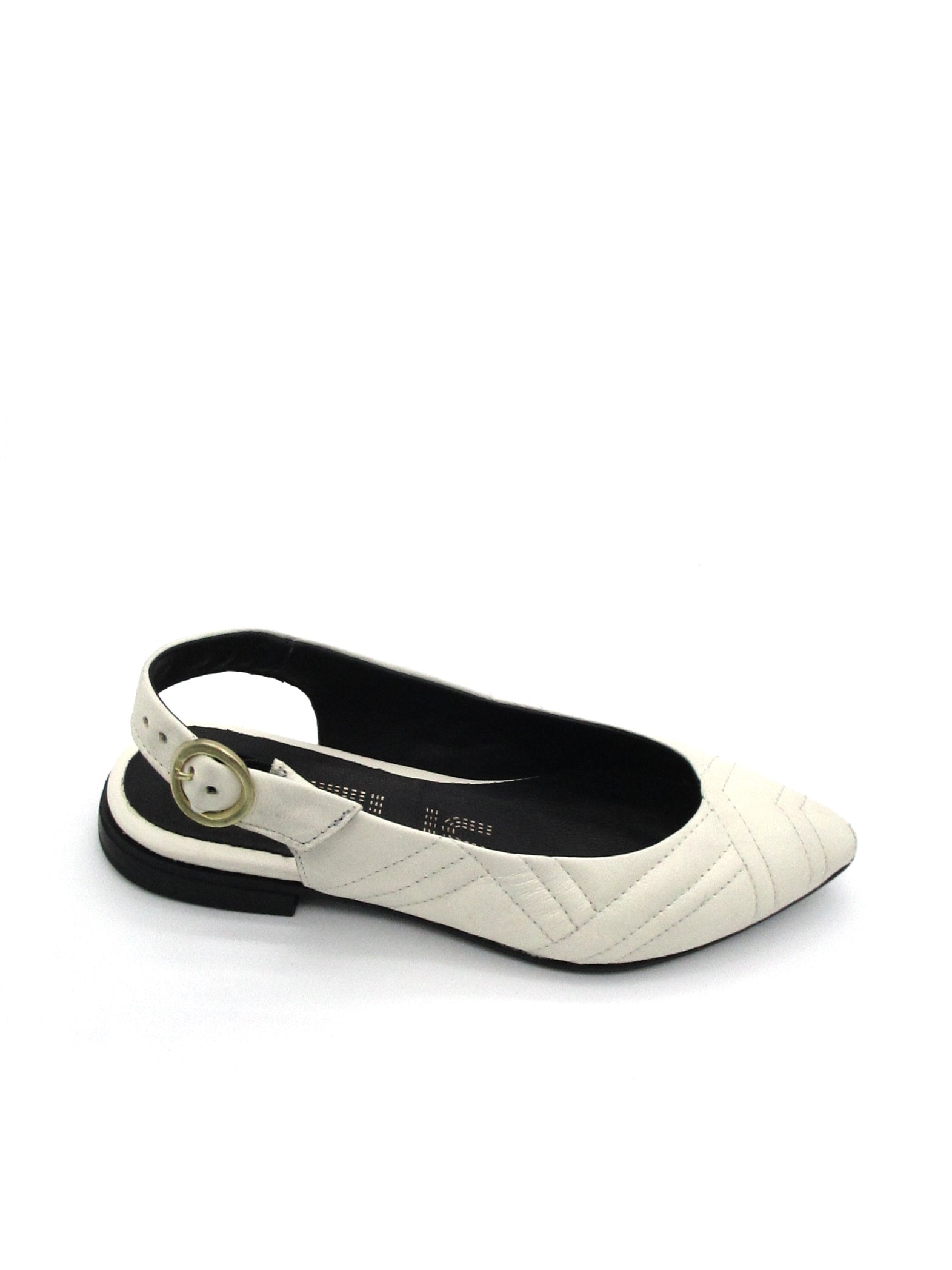 Ballerine pelle donna Mjus Latte - T17107 -