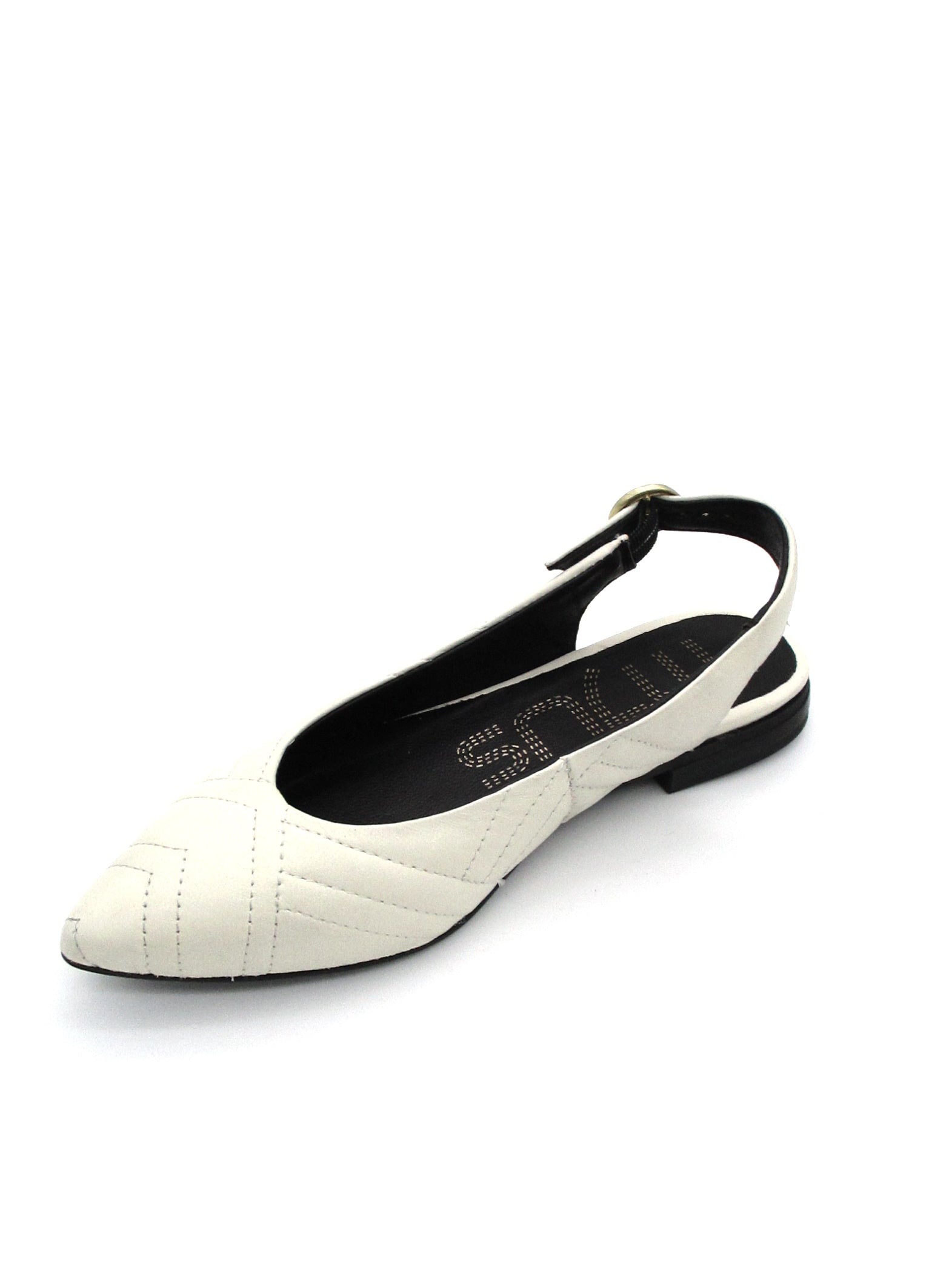 Ballerine pelle donna Mjus Latte - T17107 -