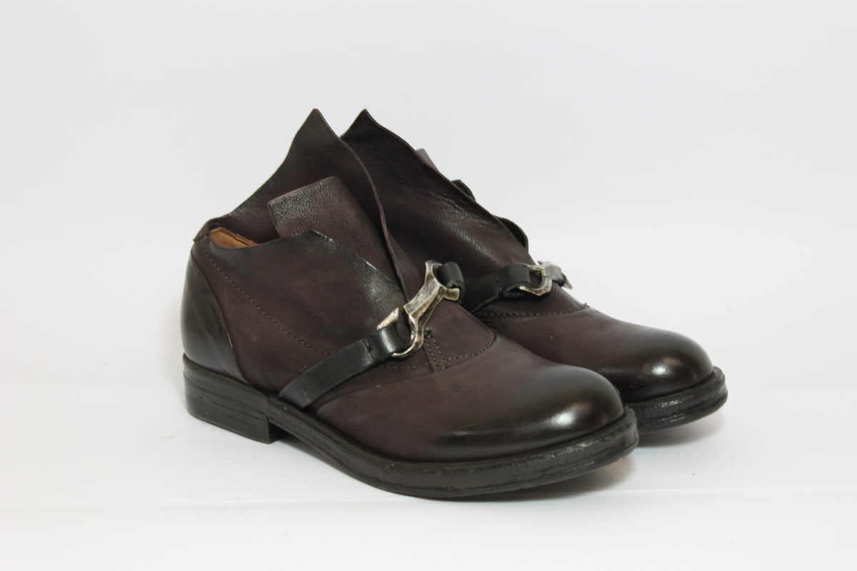 SCARPA PELLE DONNA AS98 207156 BORDEAUX