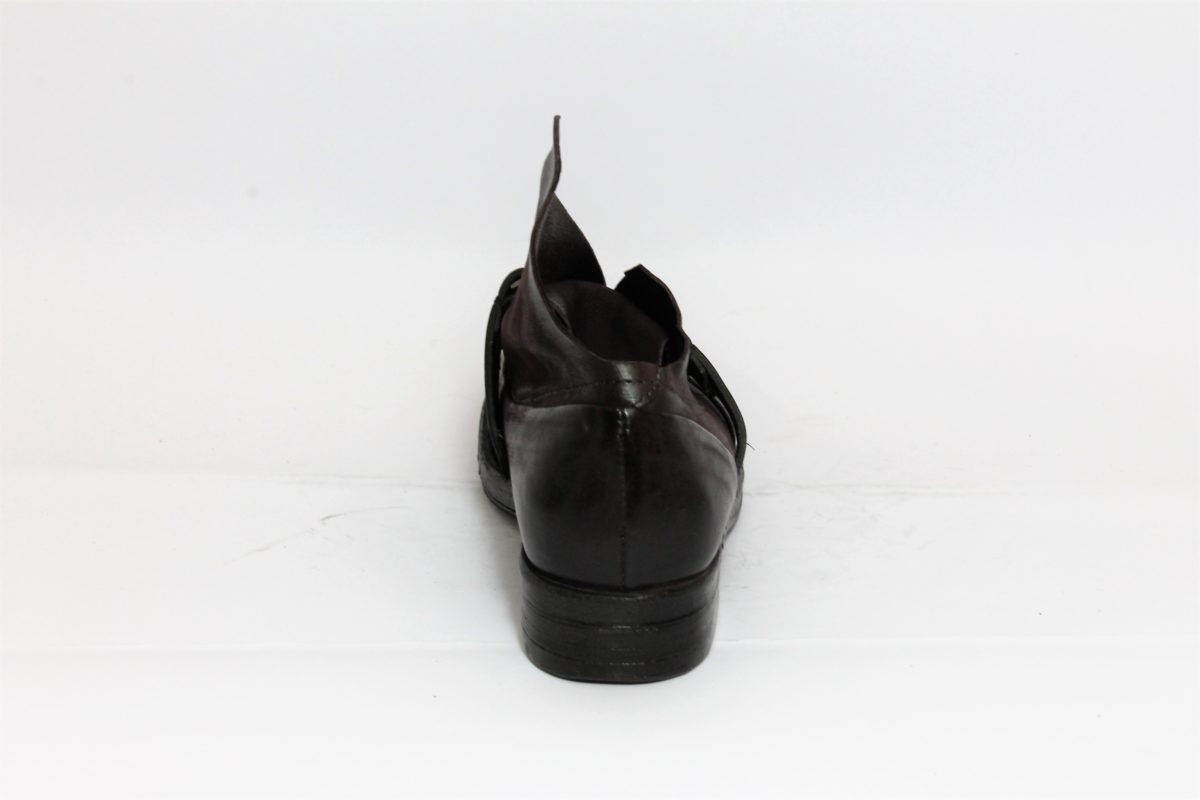 SCARPA PELLE DONNA AS98 207156 BORDEAUX