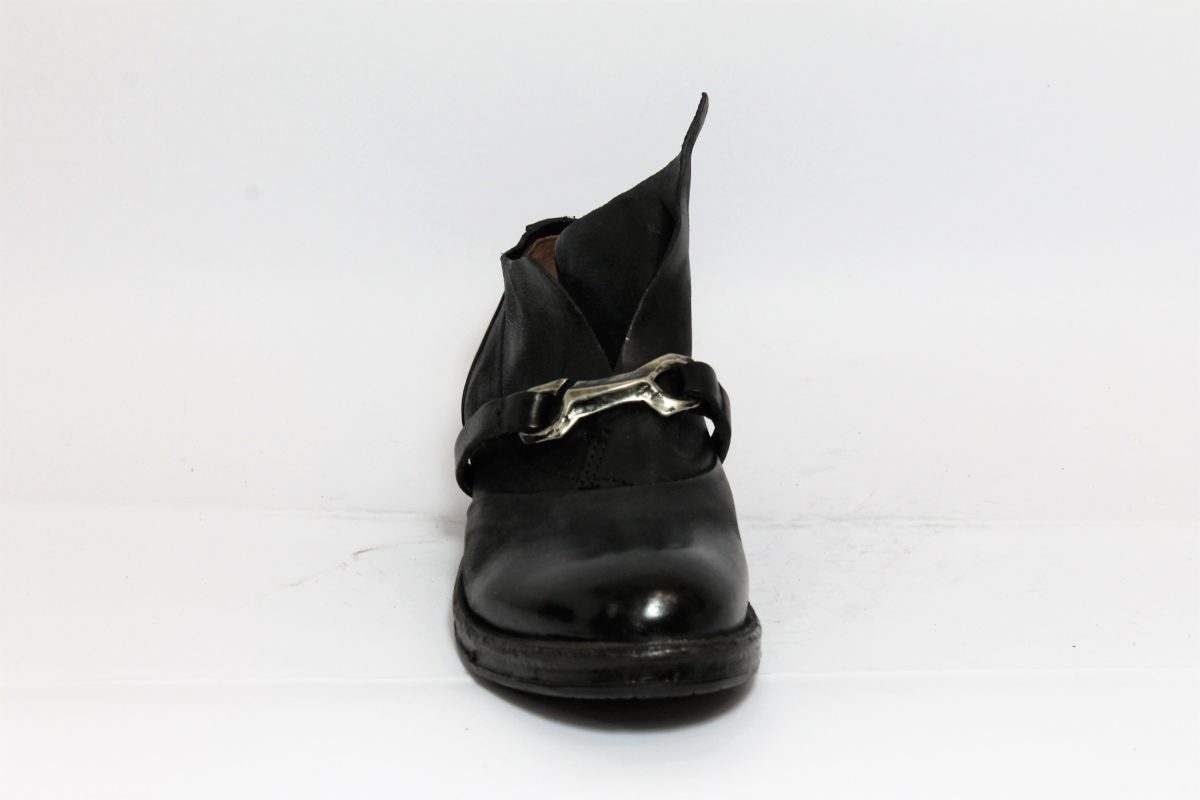 SCARPA PELLE DONNA AS98 207156 NERO