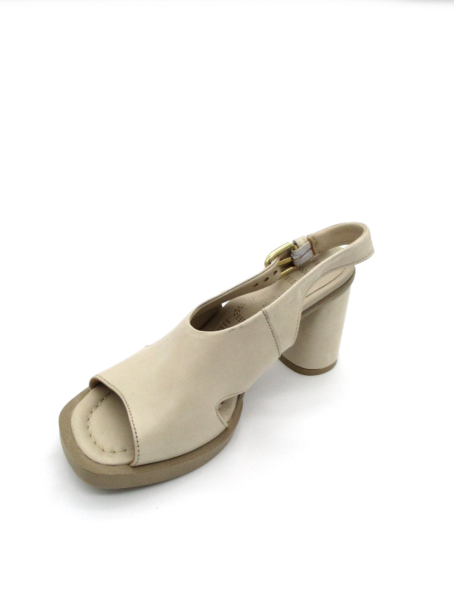 Sandalo pelle tacco donna Mjus Cappuccino - T57001 -