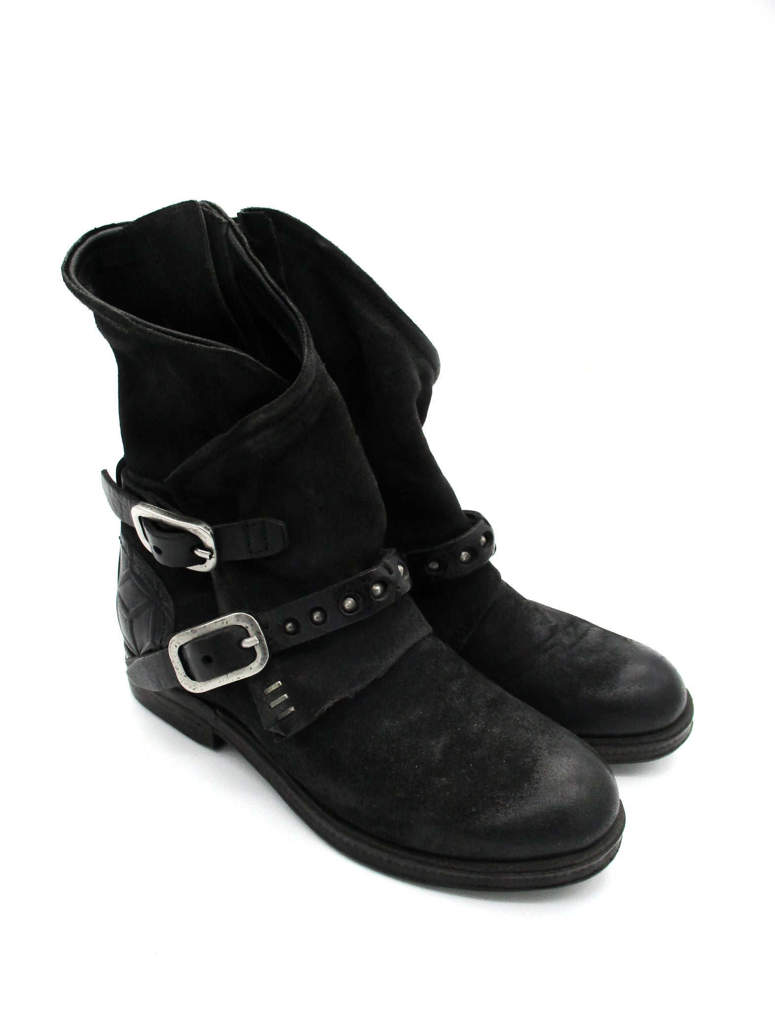 Stivaletto pelle donna AS98 Black - 207205 -