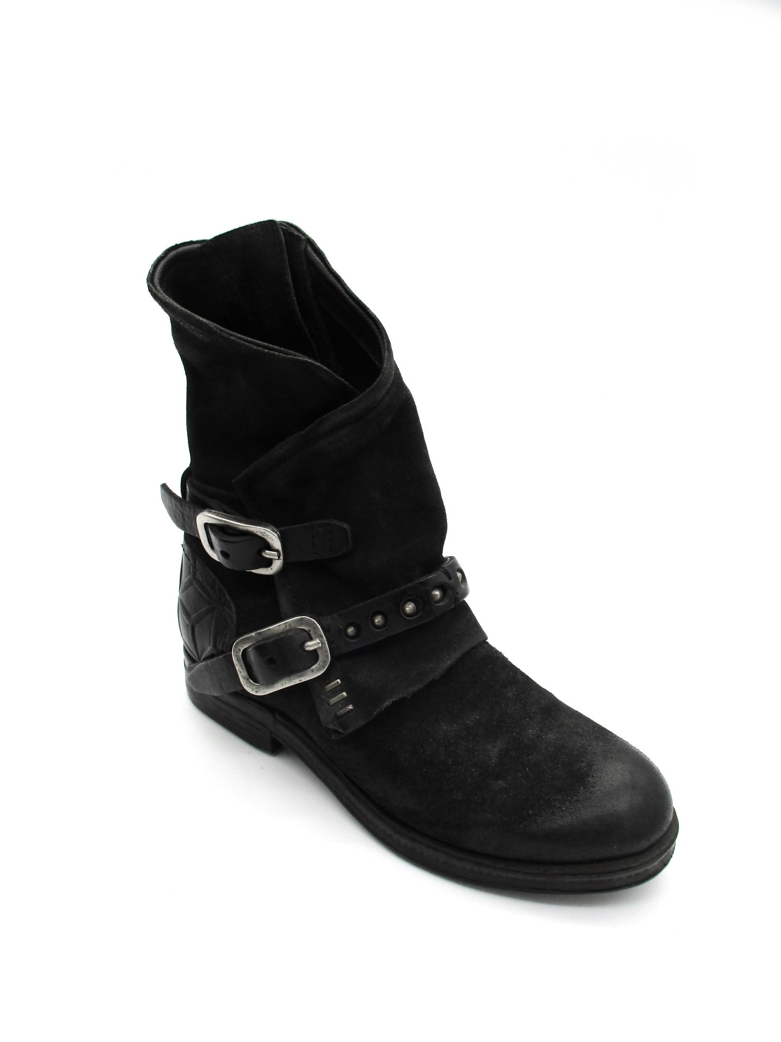 Stivaletto pelle donna AS98 Black - 207205 -