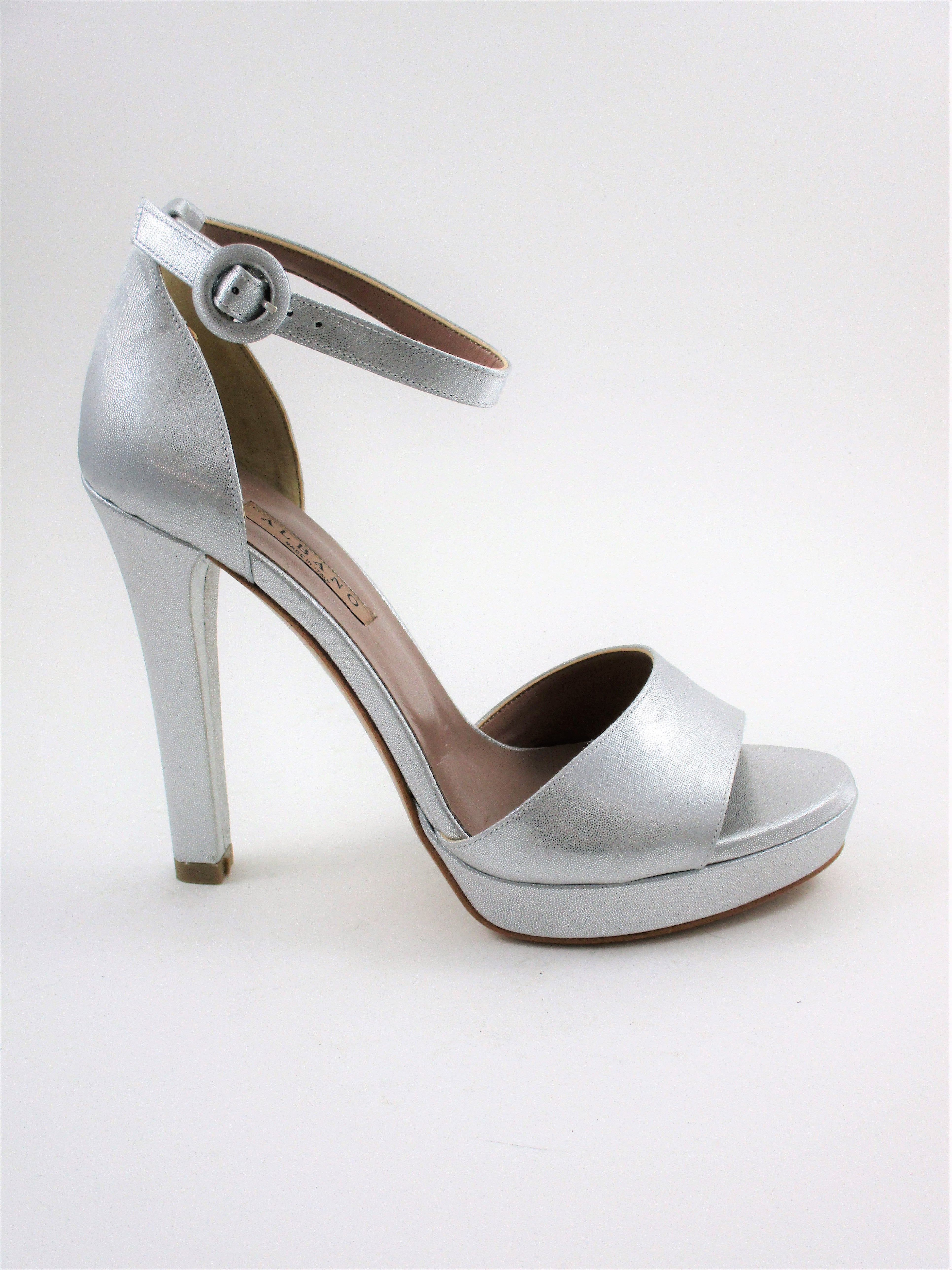 Sandalo donna ALBANO 1248 argento