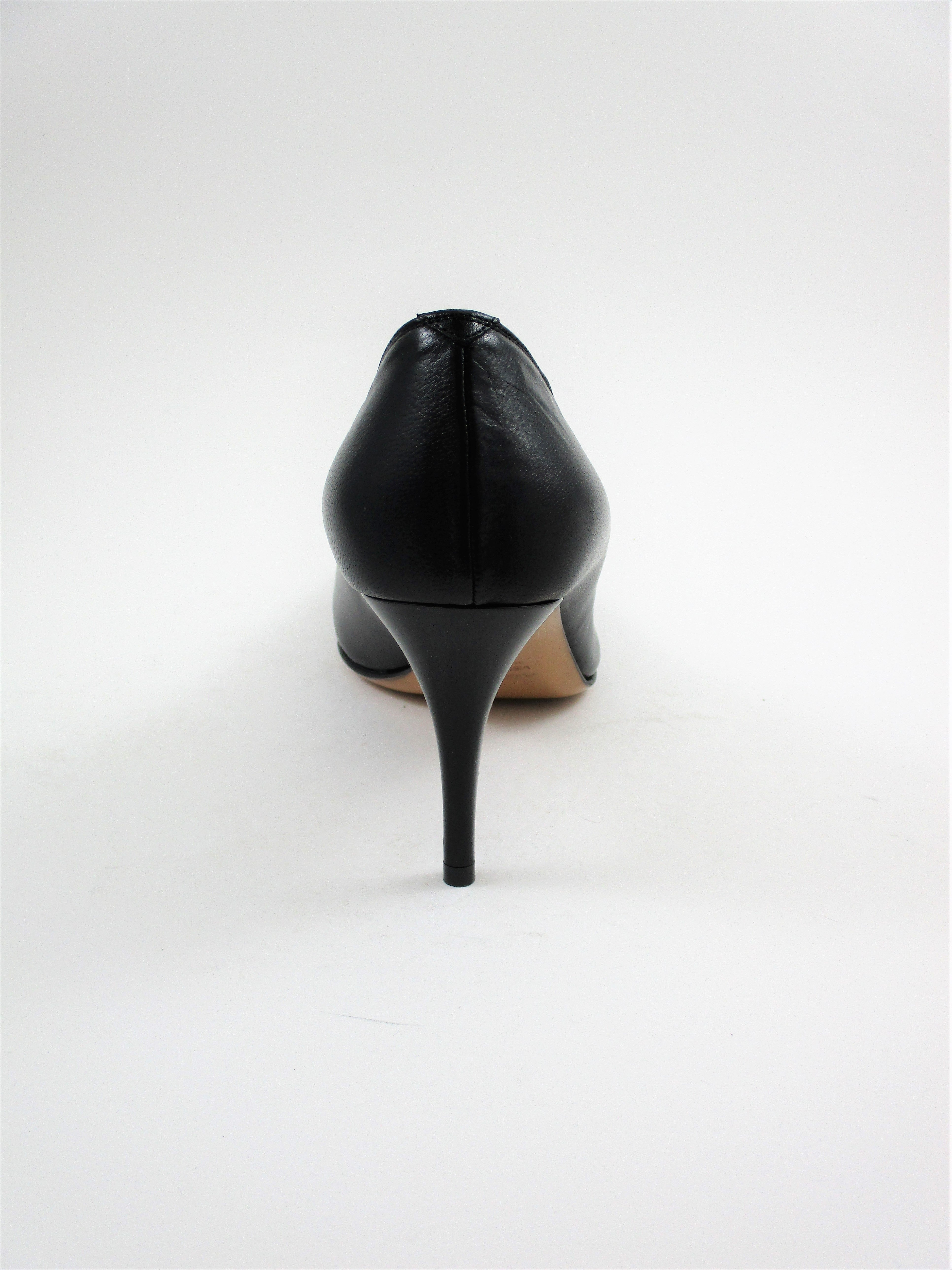 Décolleté pelle donna ALBANO 3958 nero