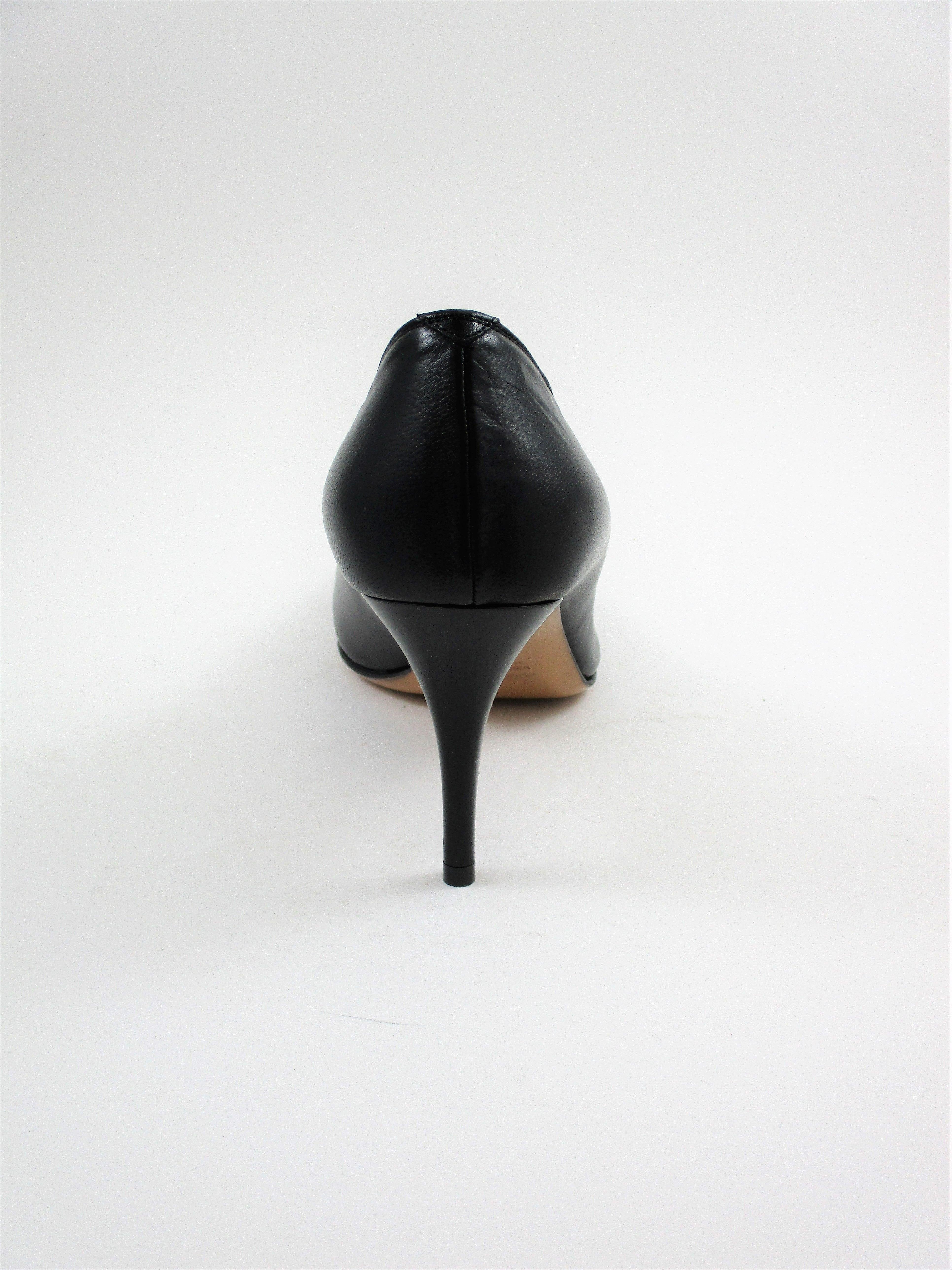 Décolleté pelle donna ALBANO 3958 nero