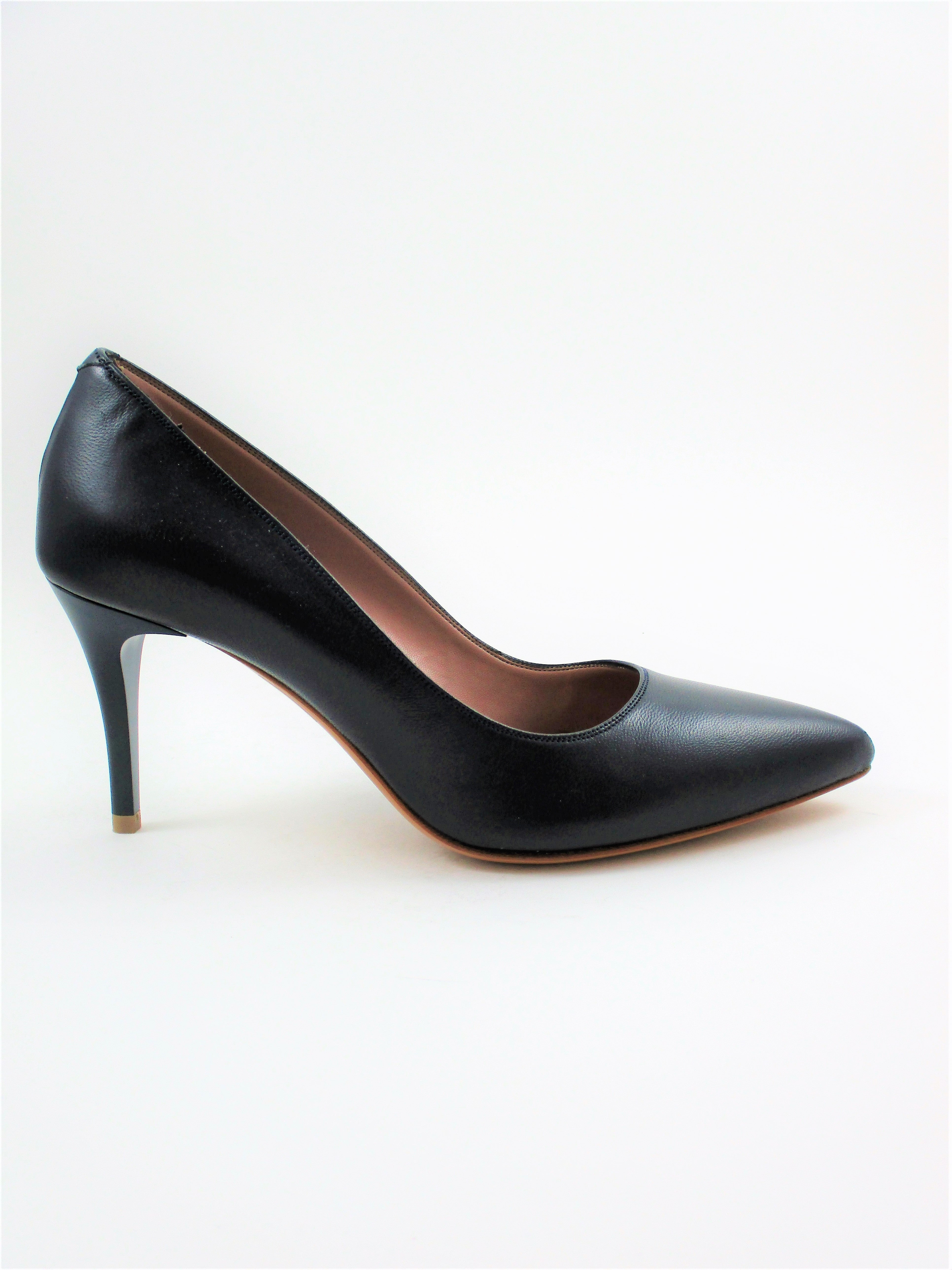 Décolleté pelle donna ALBANO 3958 blu