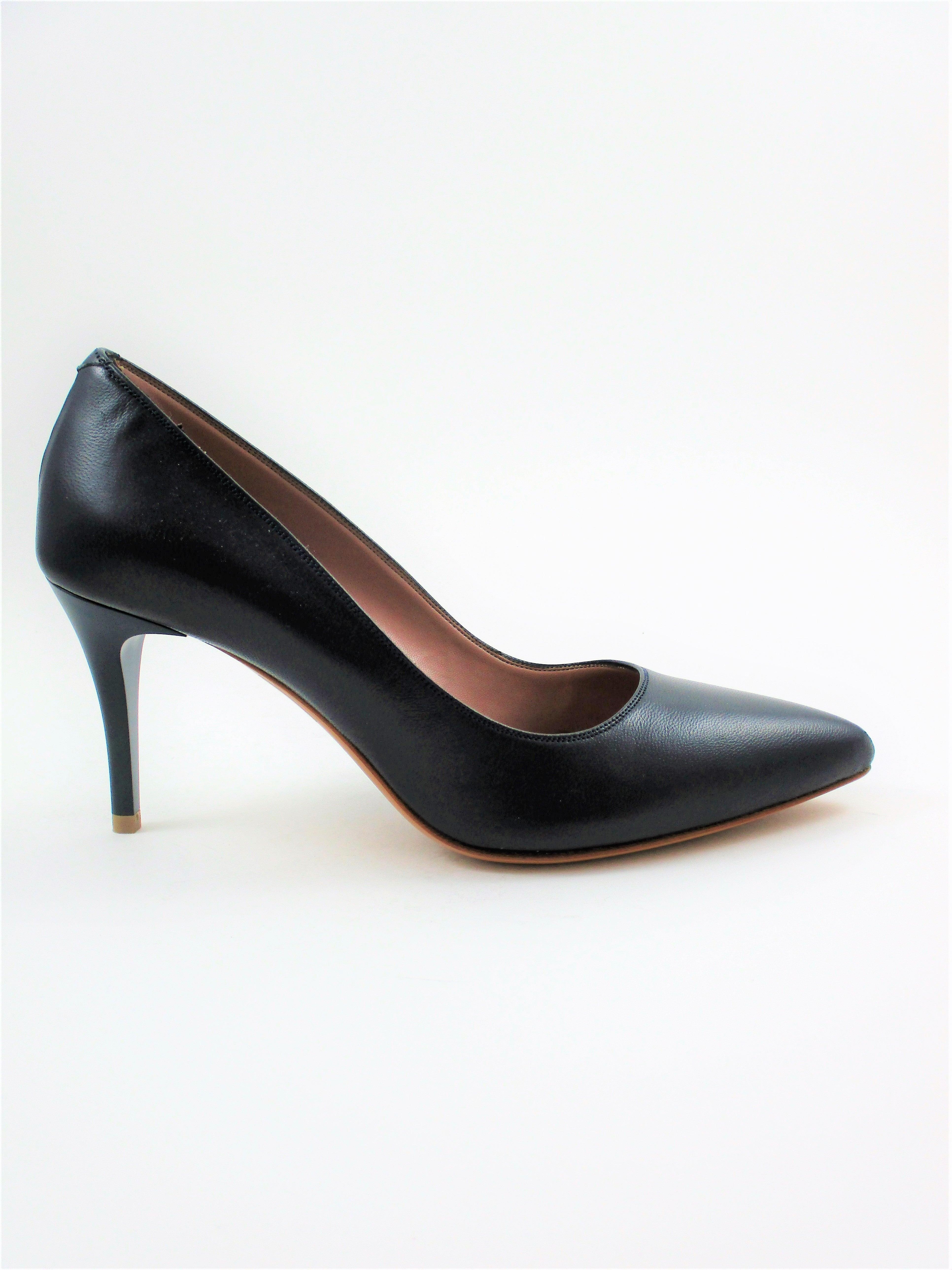 Décolleté pelle donna ALBANO 3958 blu