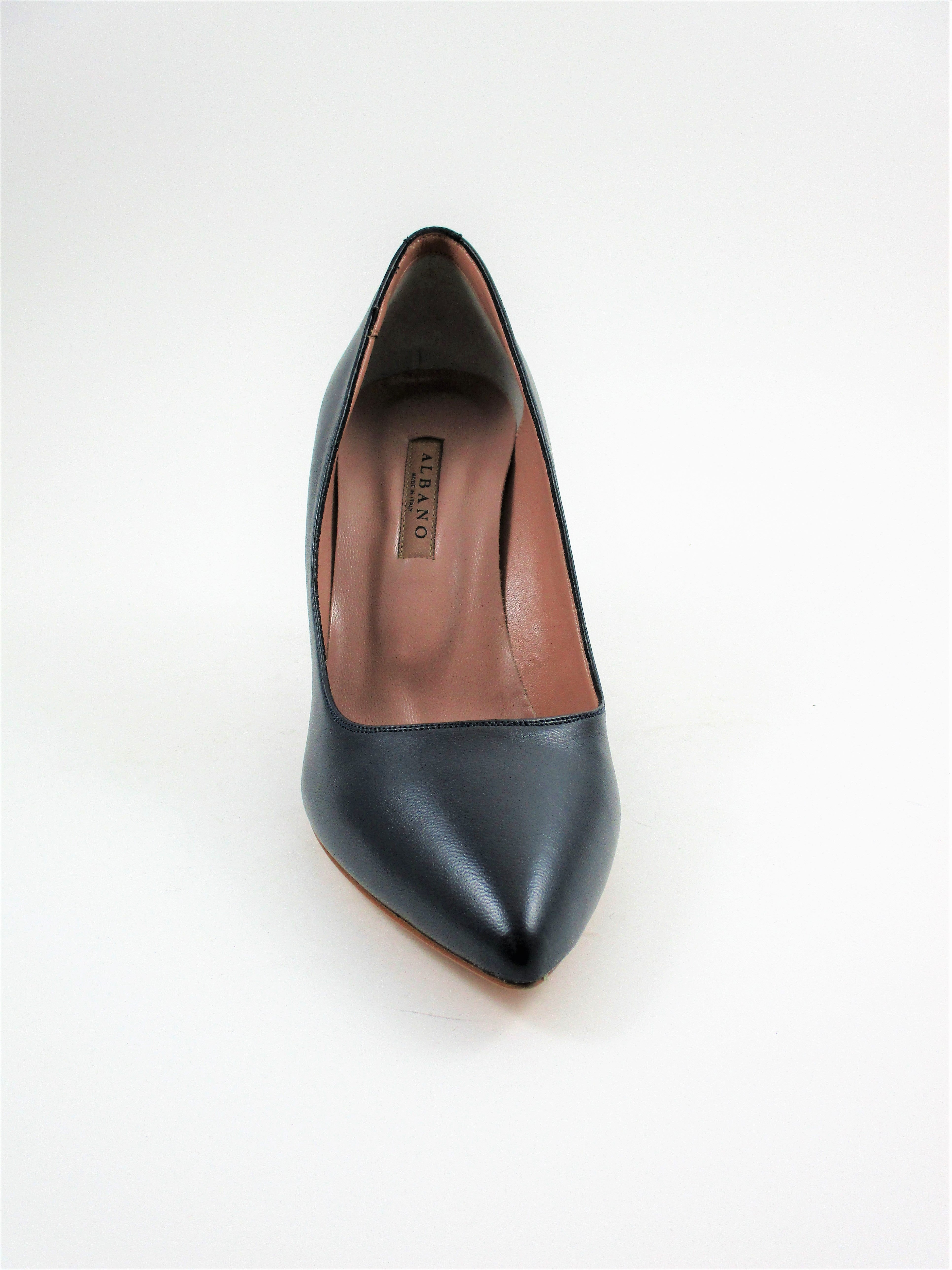 Décolleté pelle donna ALBANO 3958 blu