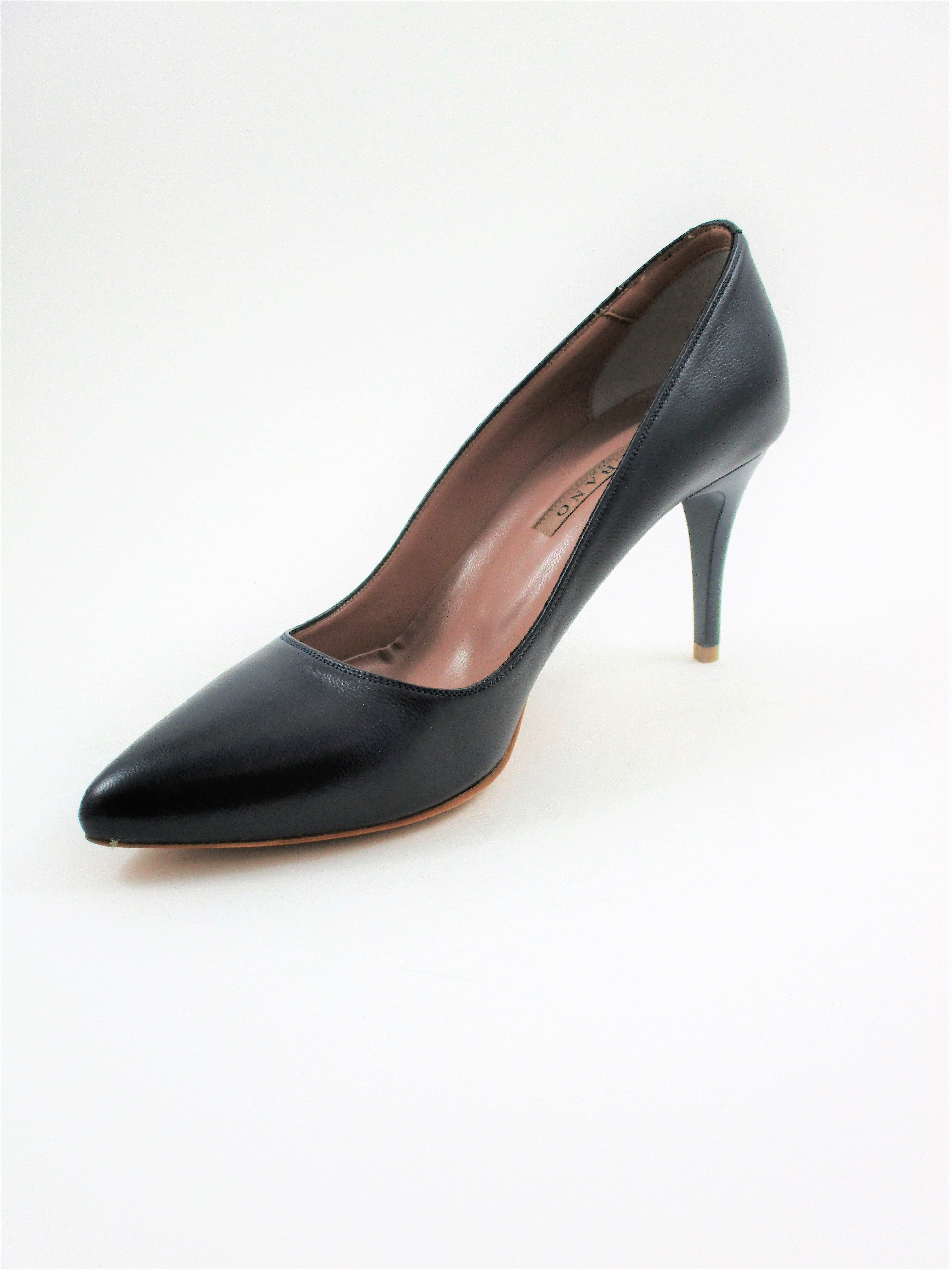 Décolleté pelle donna ALBANO 3958 blu