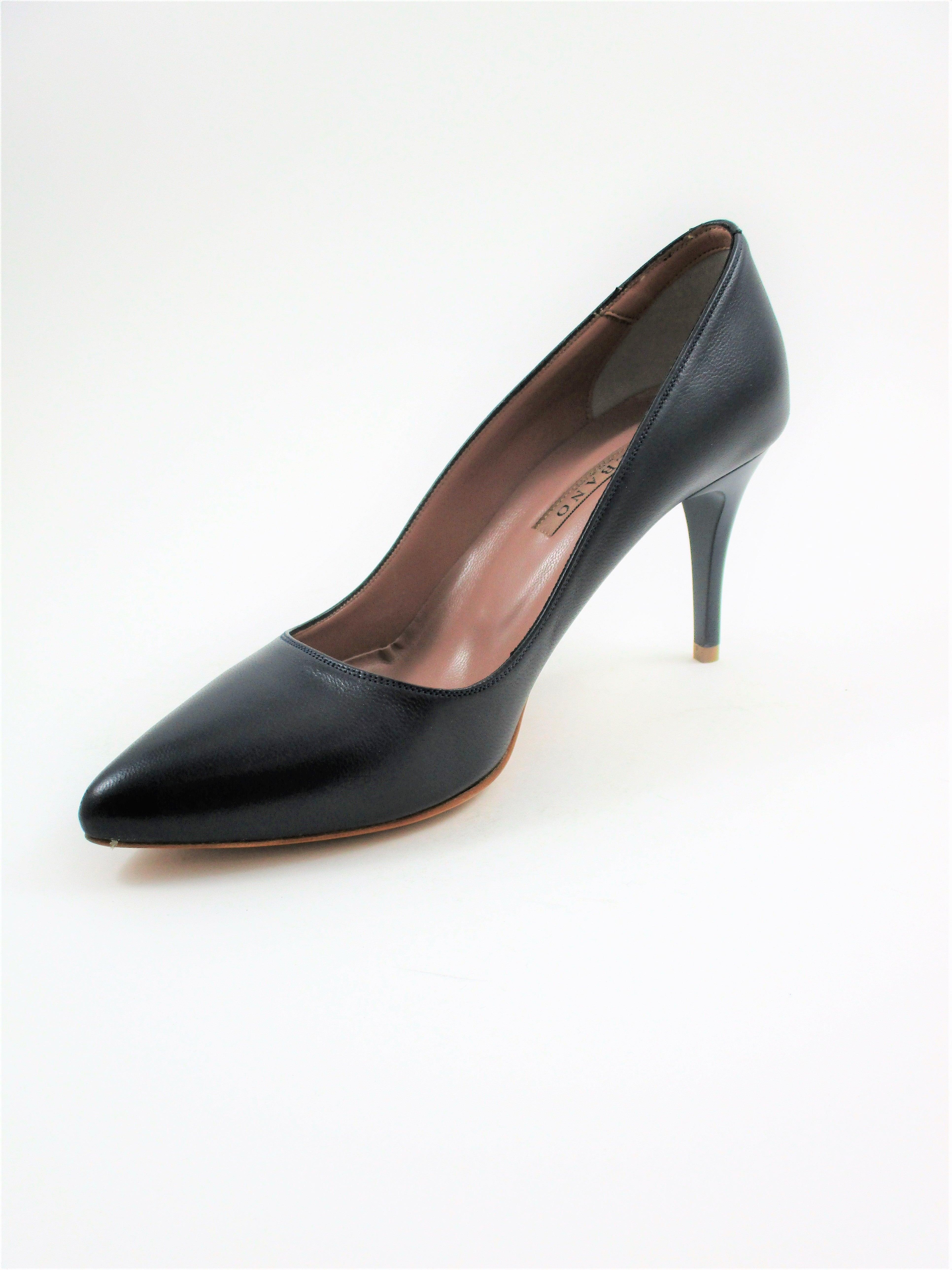 Décolleté pelle donna ALBANO 3958 blu