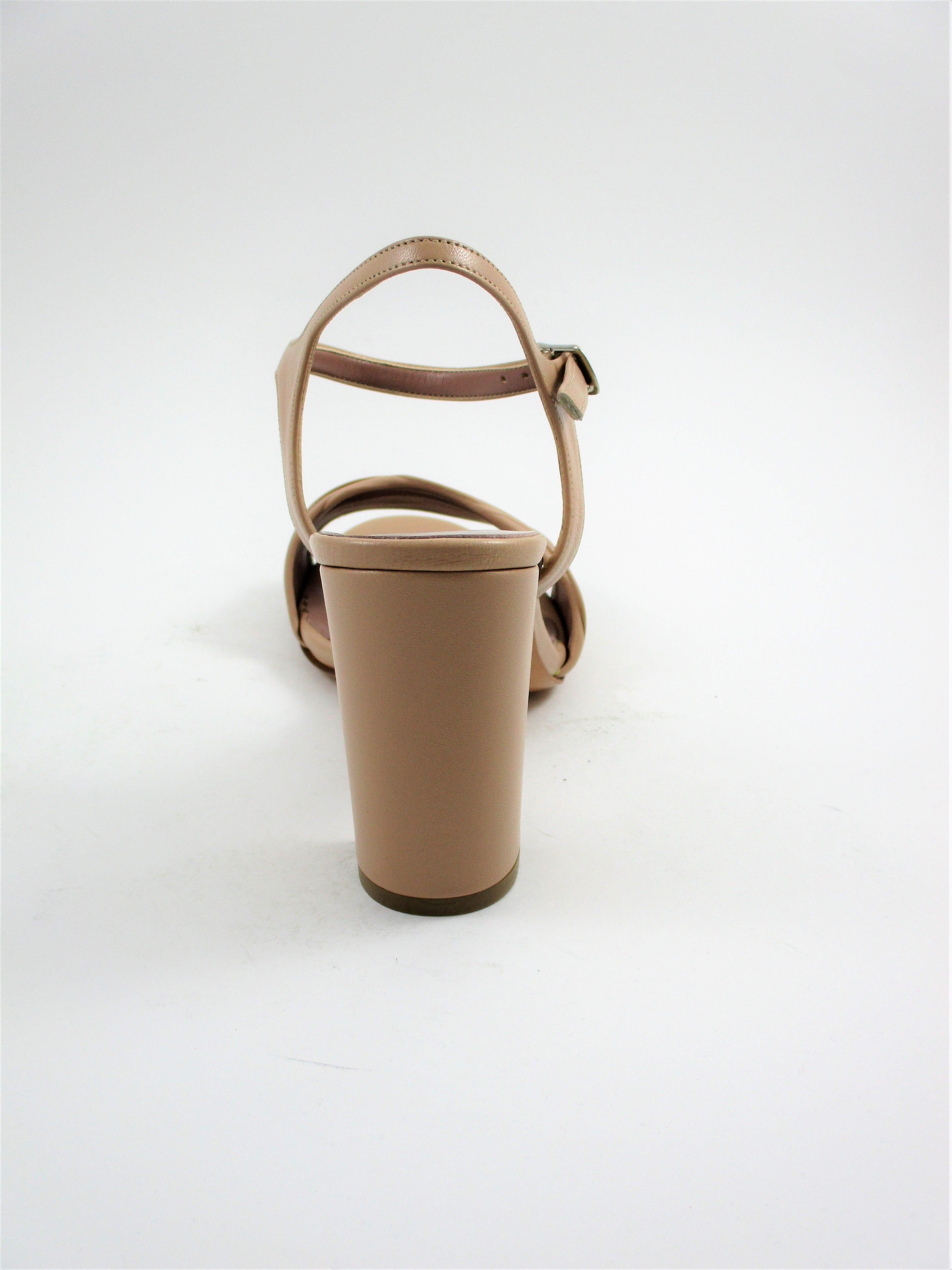 Sandalo pelle donna ALBANO 1858 cipria