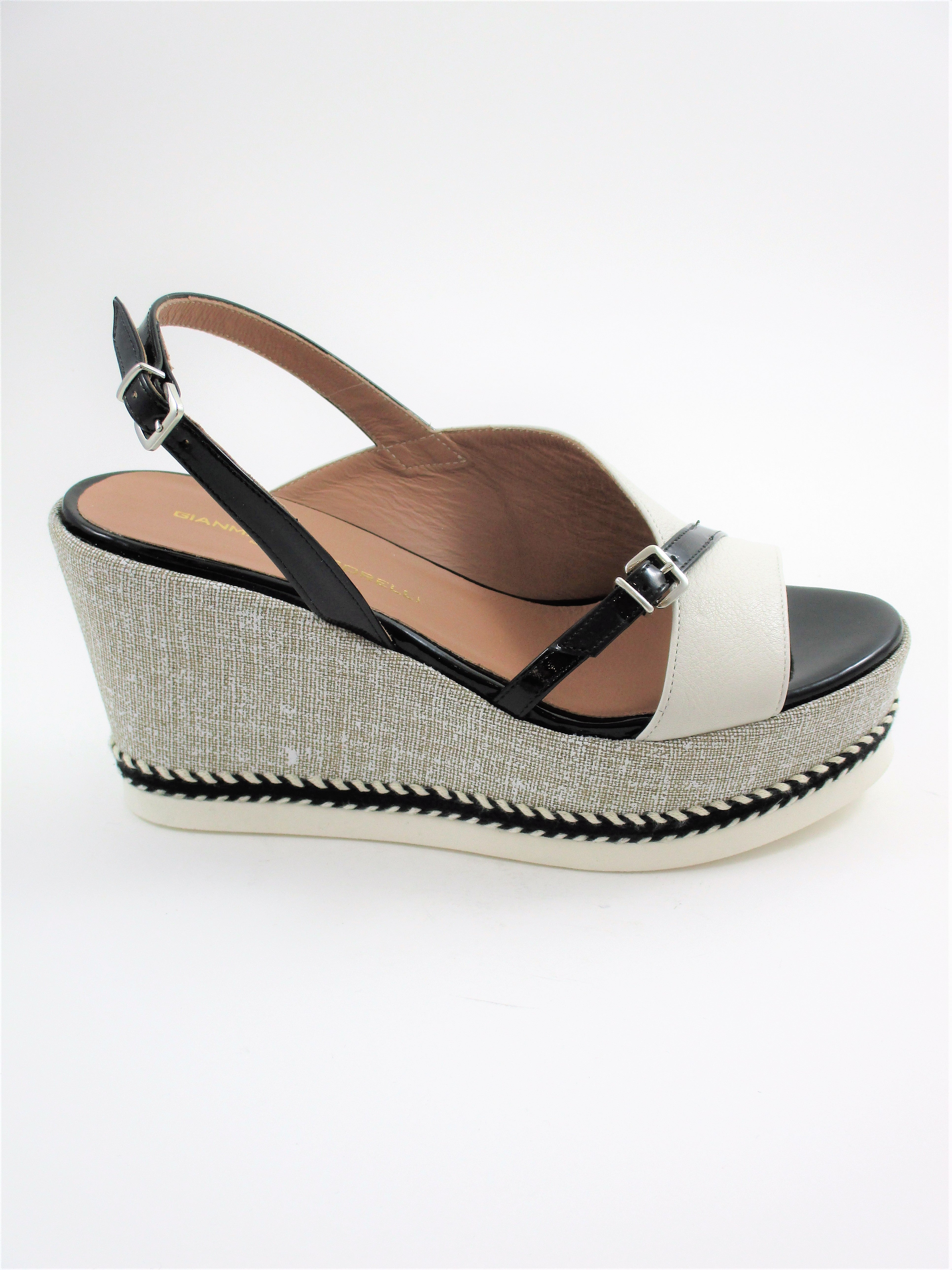 Sandalo donna GIANMARCO SORELLI 2680 bianco