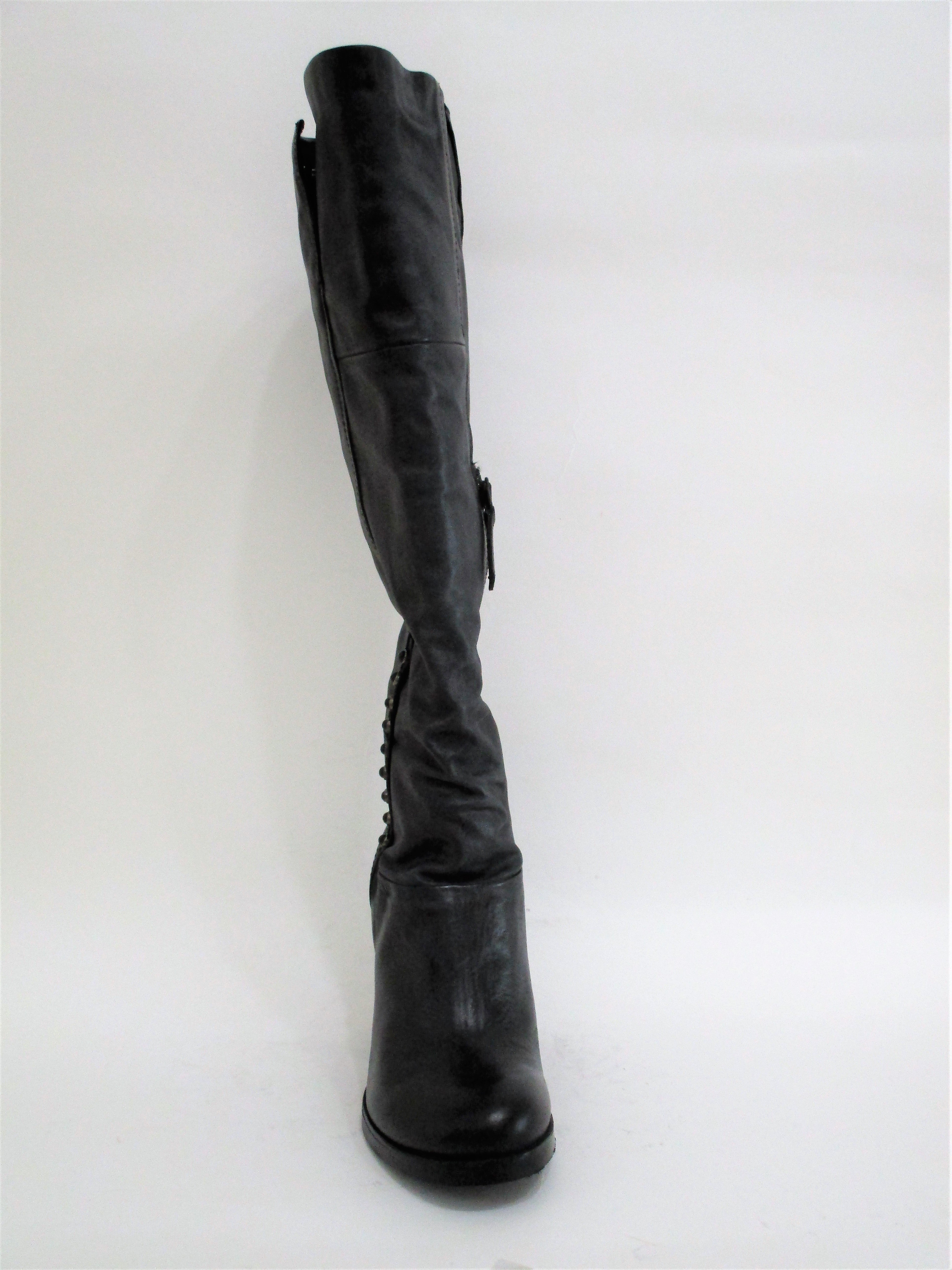 Stivale pelle donna MJUS 590307 nero