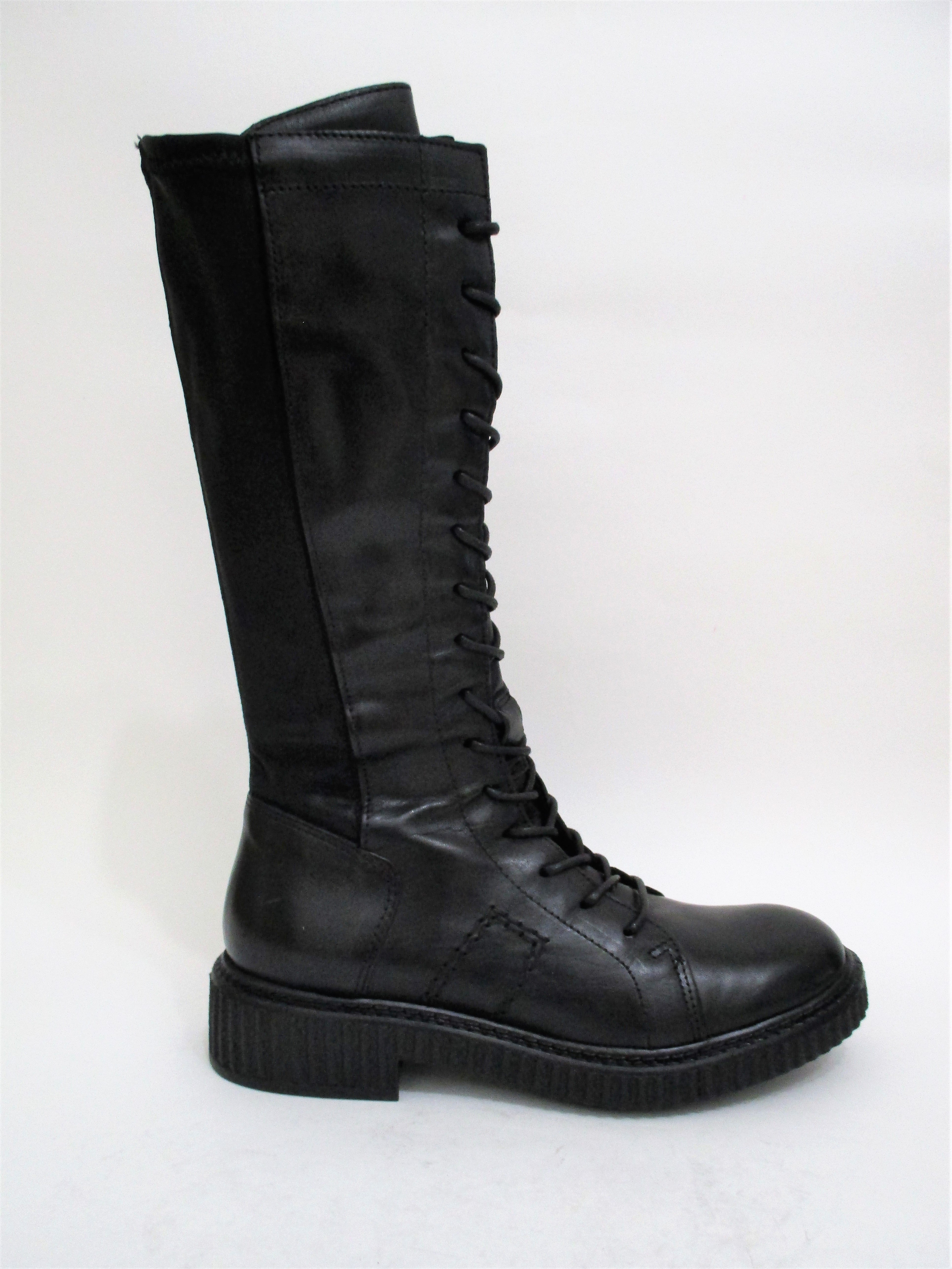 Anfibio pelle donna Mjus 132311 nero