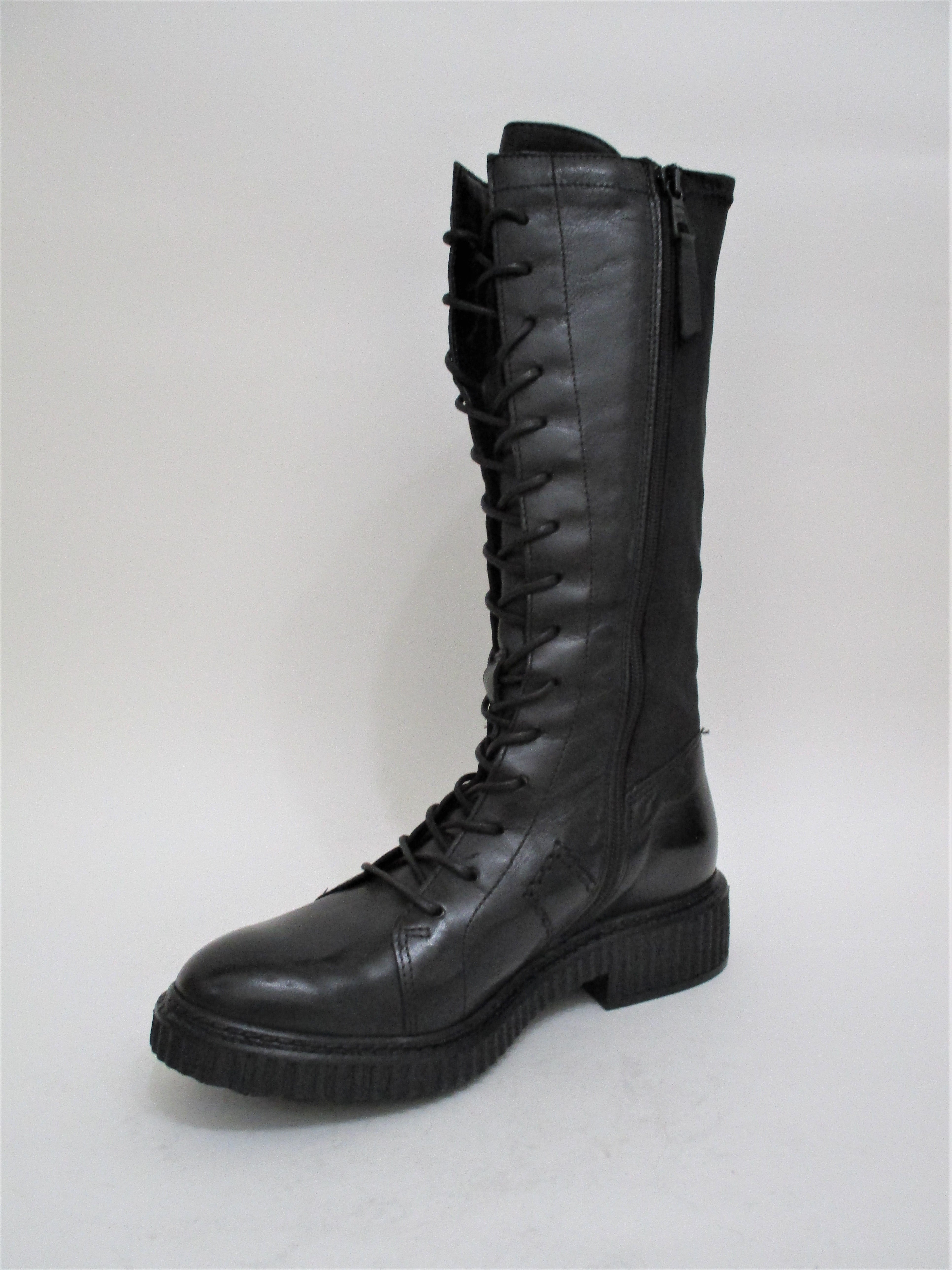 Anfibio pelle donna Mjus 132311 nero