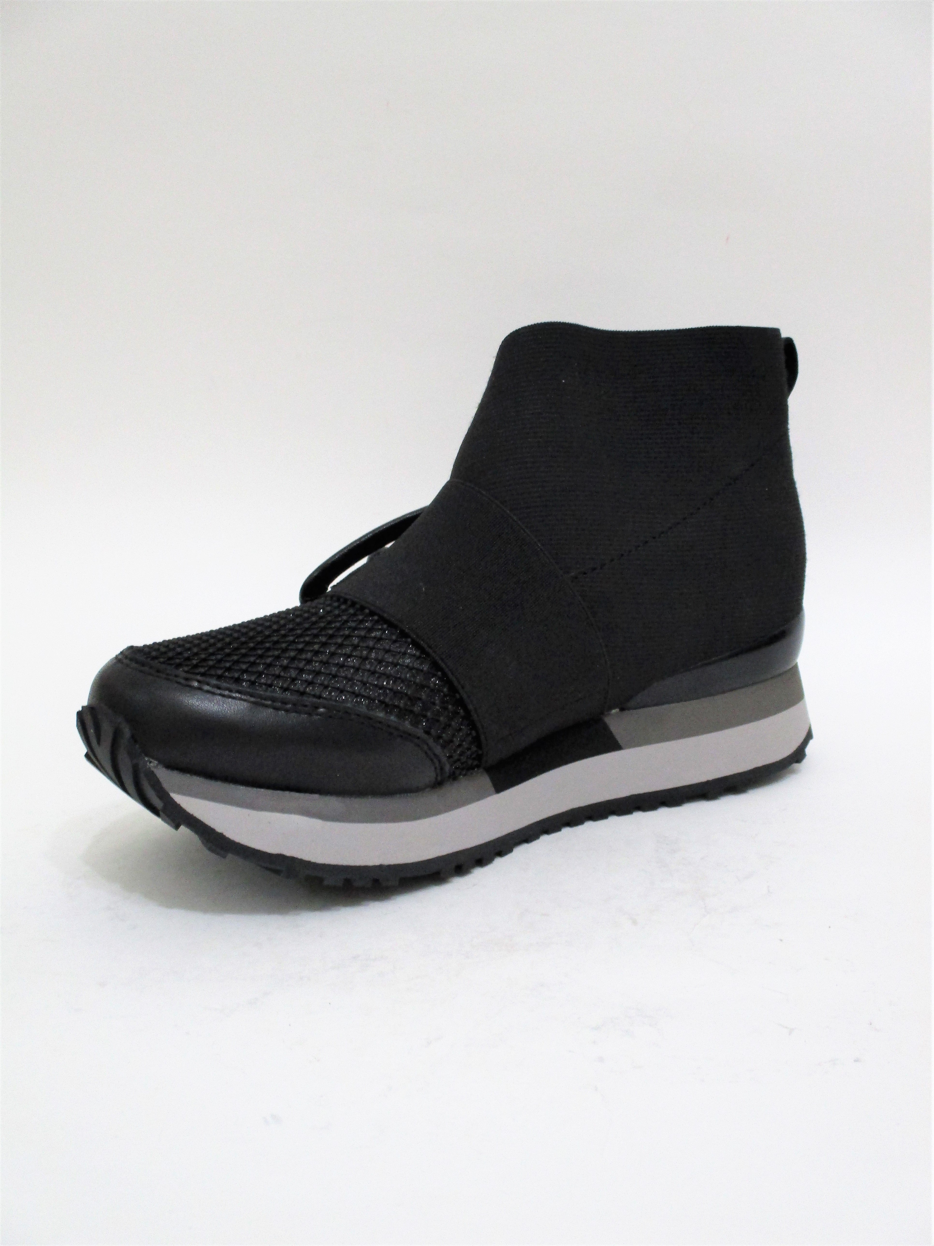 Sneaker pelle donna APEPAZZA RSD19 nero
