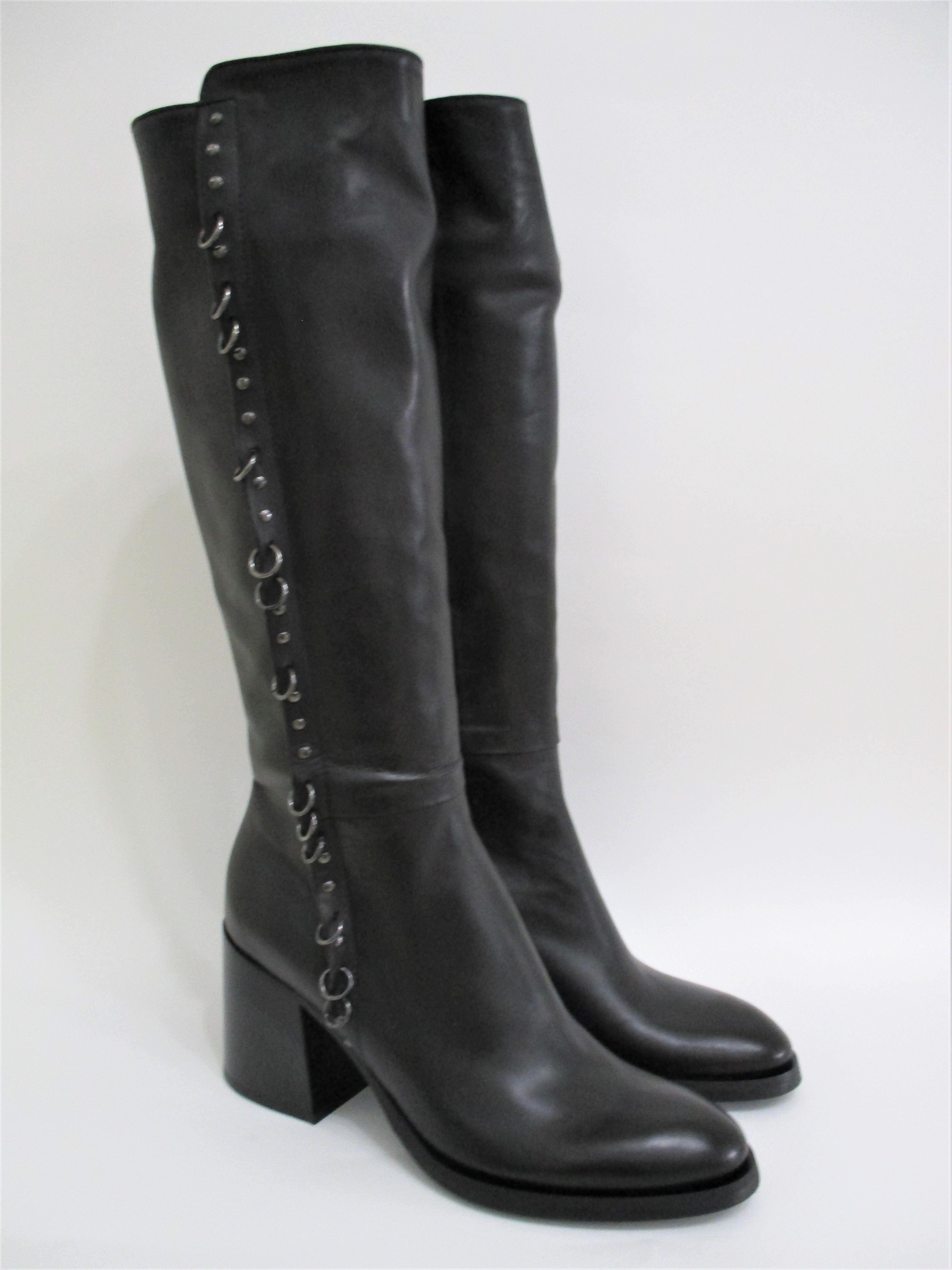 STIVALE PELLE DONNA FRU.IT 5003 NERO