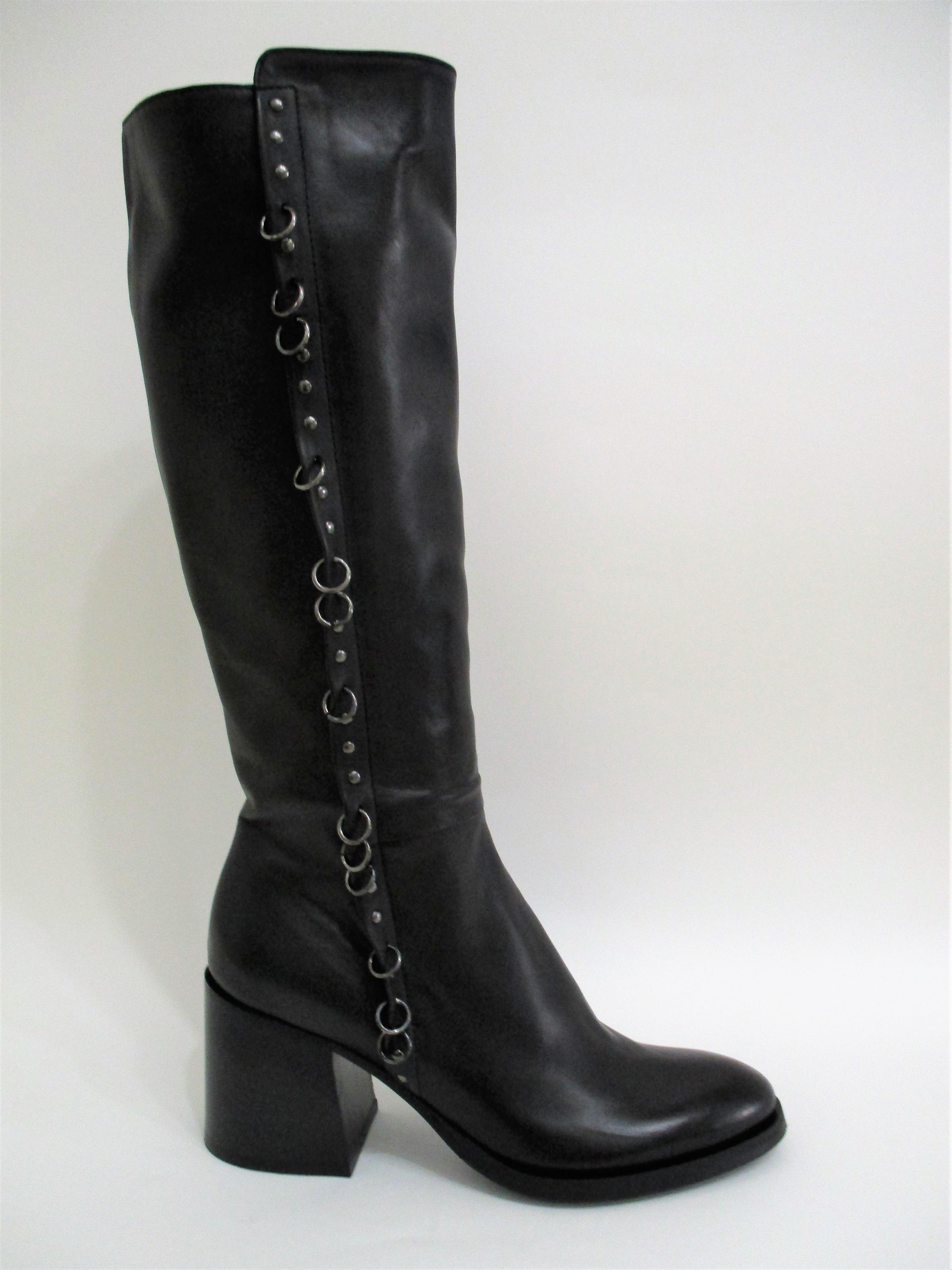 STIVALE PELLE DONNA FRU.IT 5003 NERO