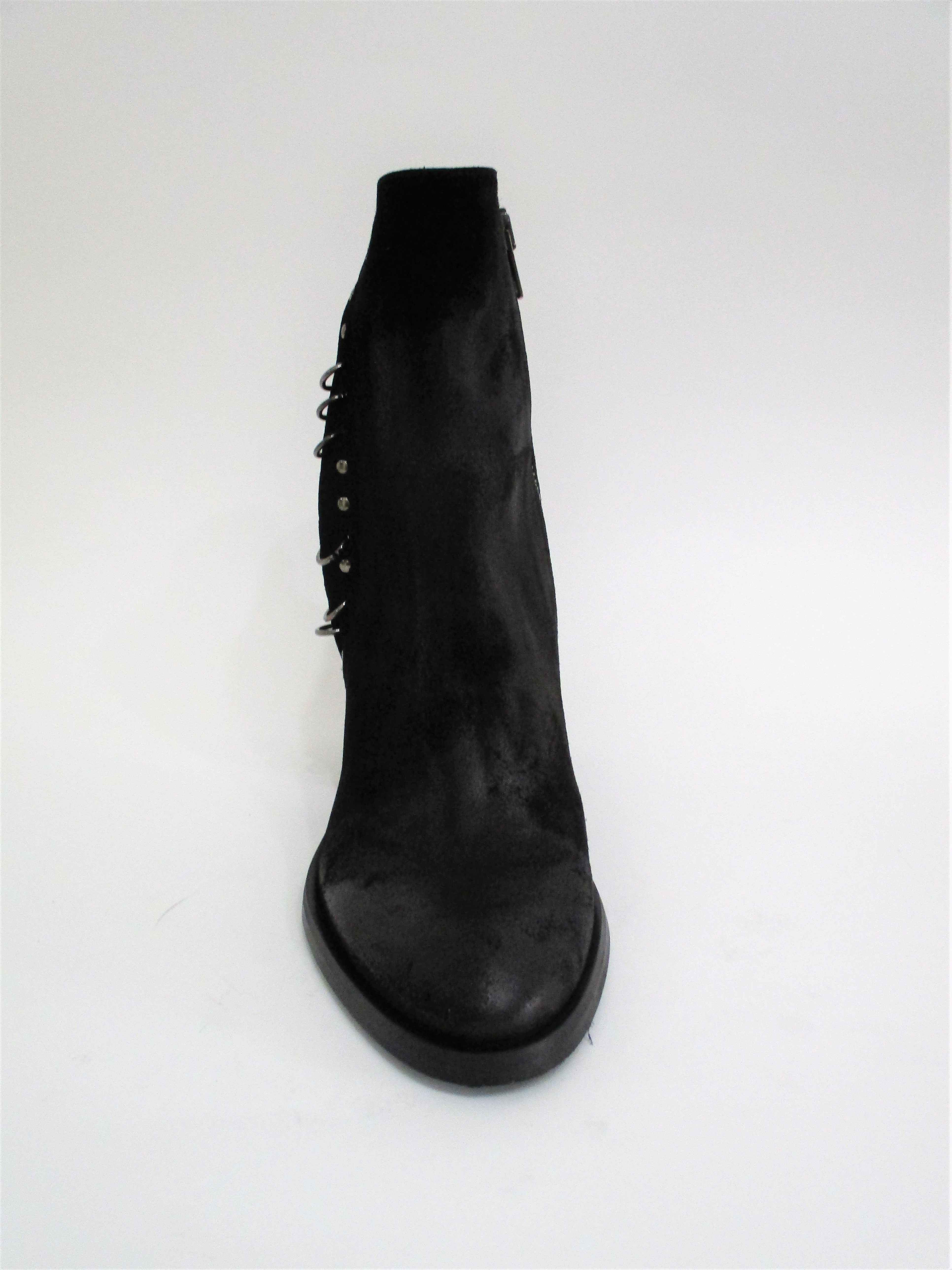 TRONCHETTO PELLE DONNA FRU.IT 5009 NERO