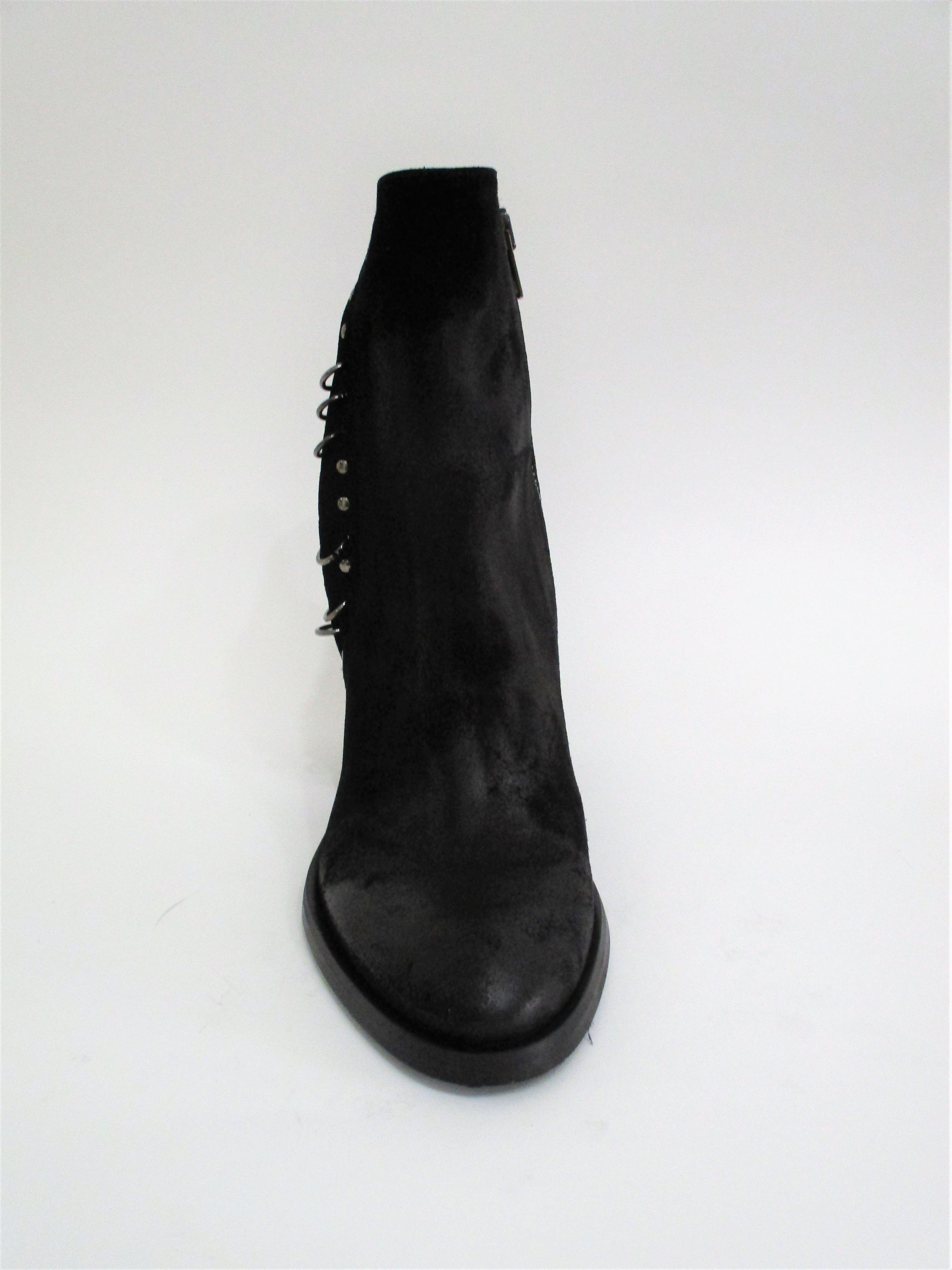 TRONCHETTO PELLE DONNA FRU.IT 5009 NERO