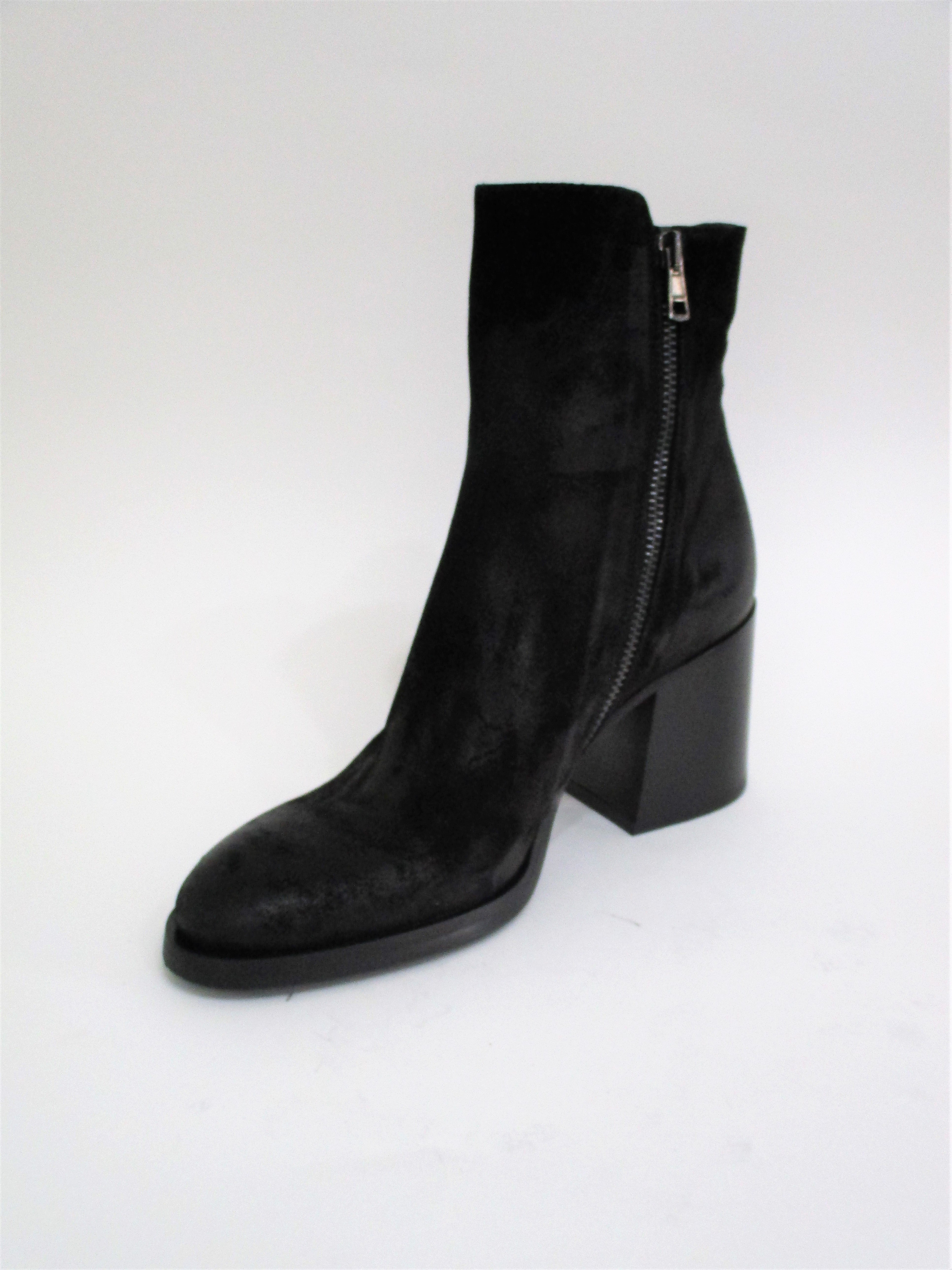 TRONCHETTO PELLE DONNA FRU.IT 5009 NERO