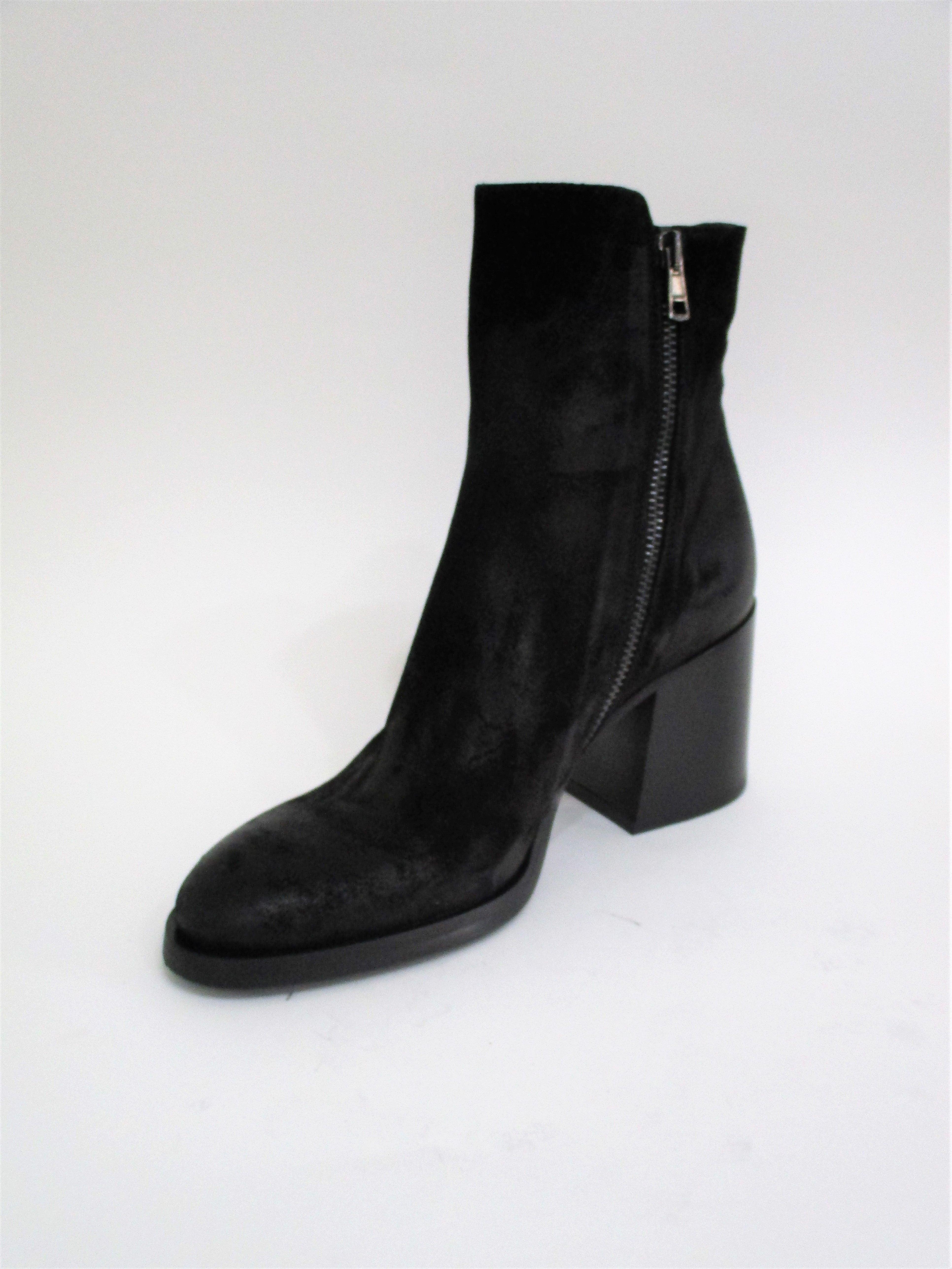 TRONCHETTO PELLE DONNA FRU.IT 5009 NERO