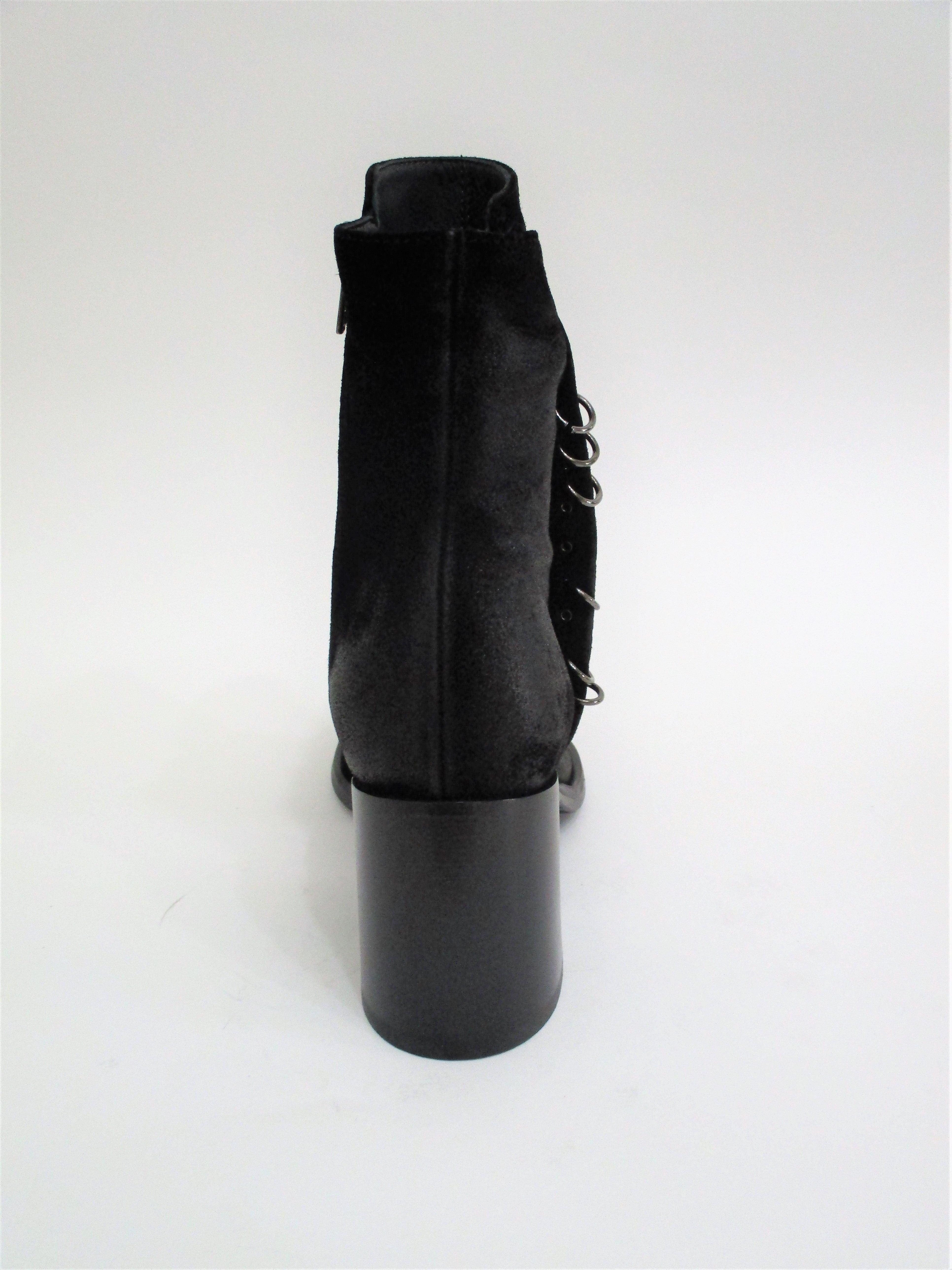 TRONCHETTO PELLE DONNA FRU.IT 5009 NERO