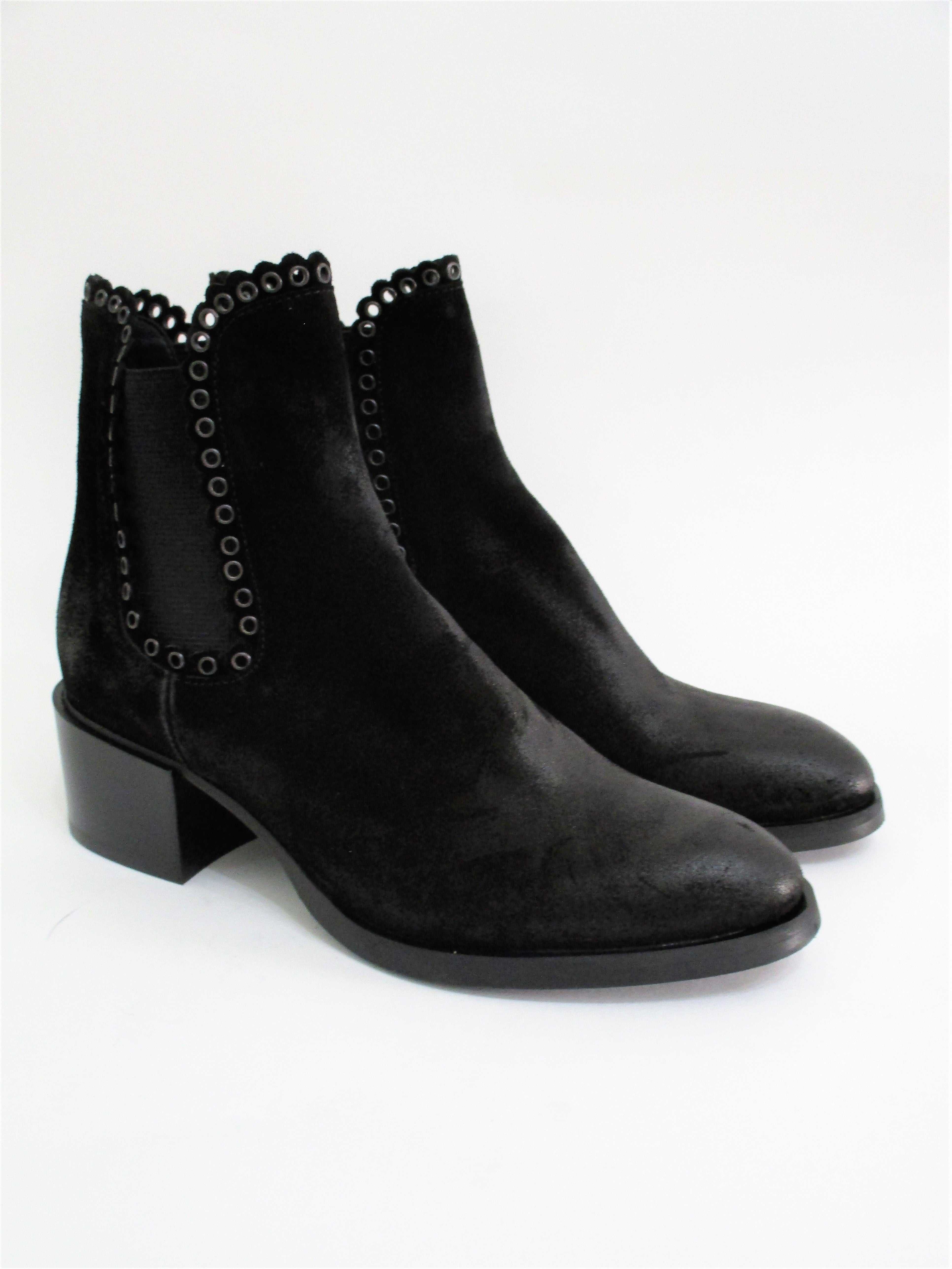 TRONCHETTO CAMOSCIO DONNA FRU.IT 5038 NERO