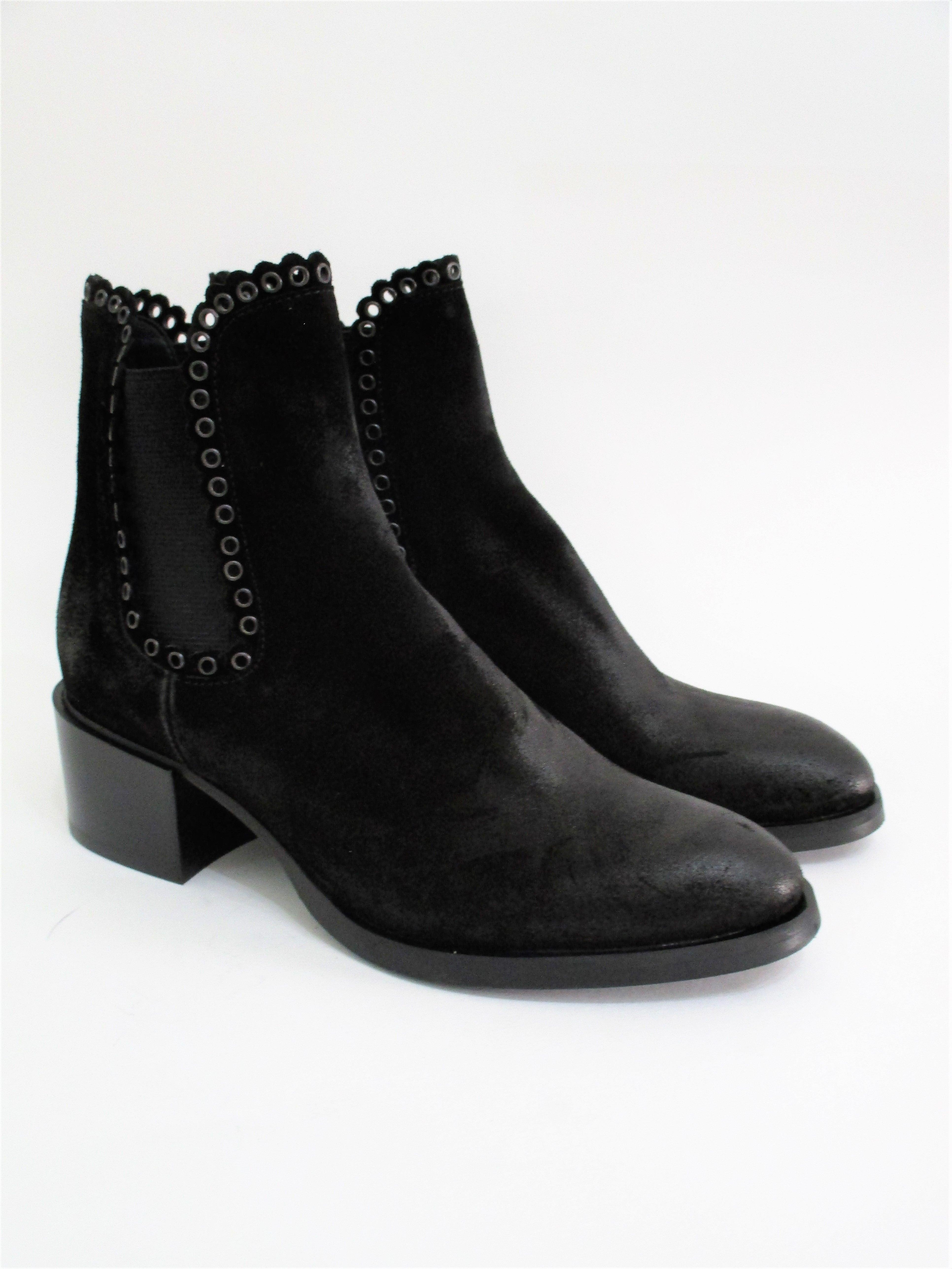 TRONCHETTO CAMOSCIO DONNA FRU.IT 5038 NERO
