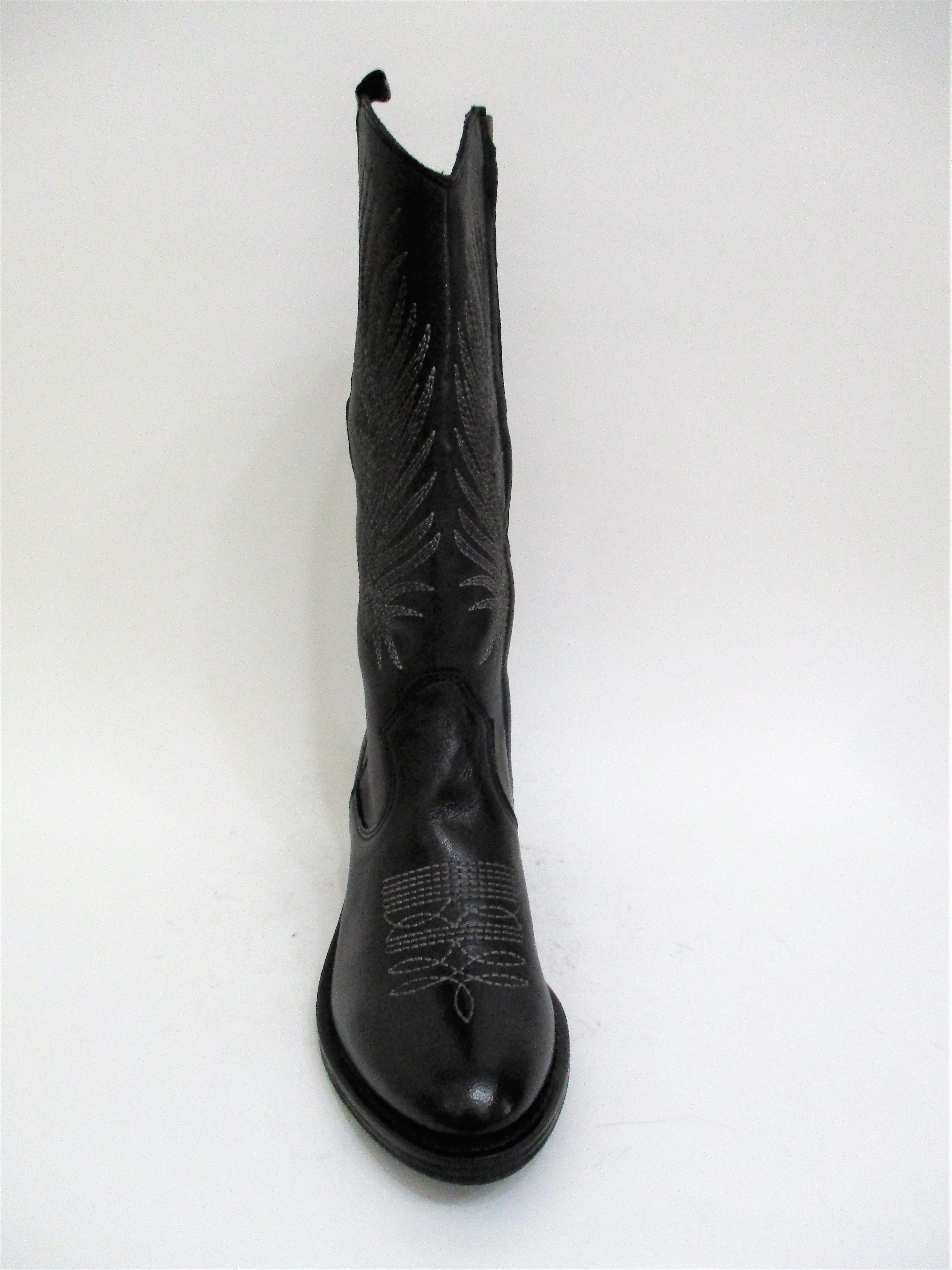 Stivale texano donna VALERY 352 nero